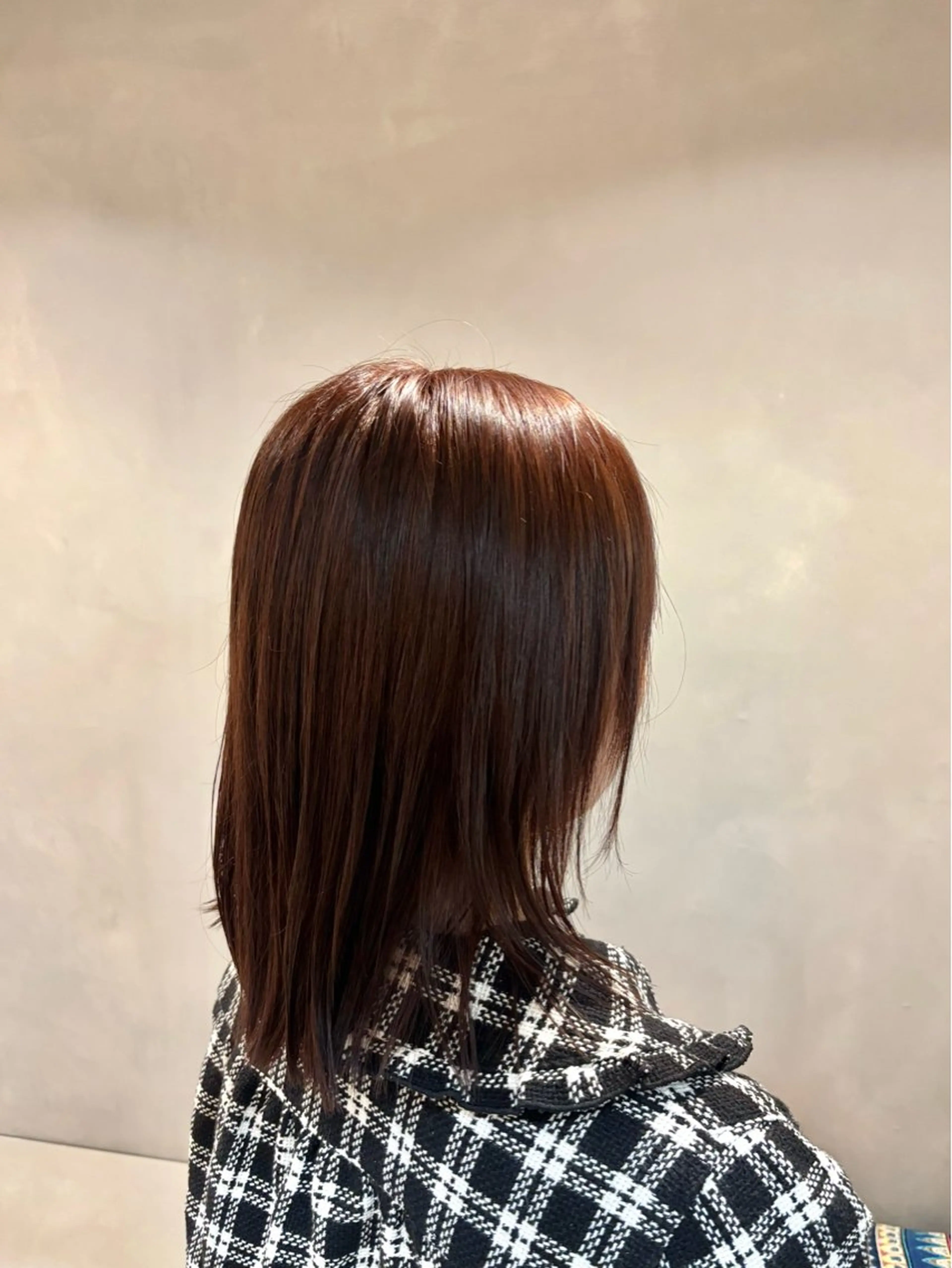 セミロング 星野 羽澄のヘアスタイル