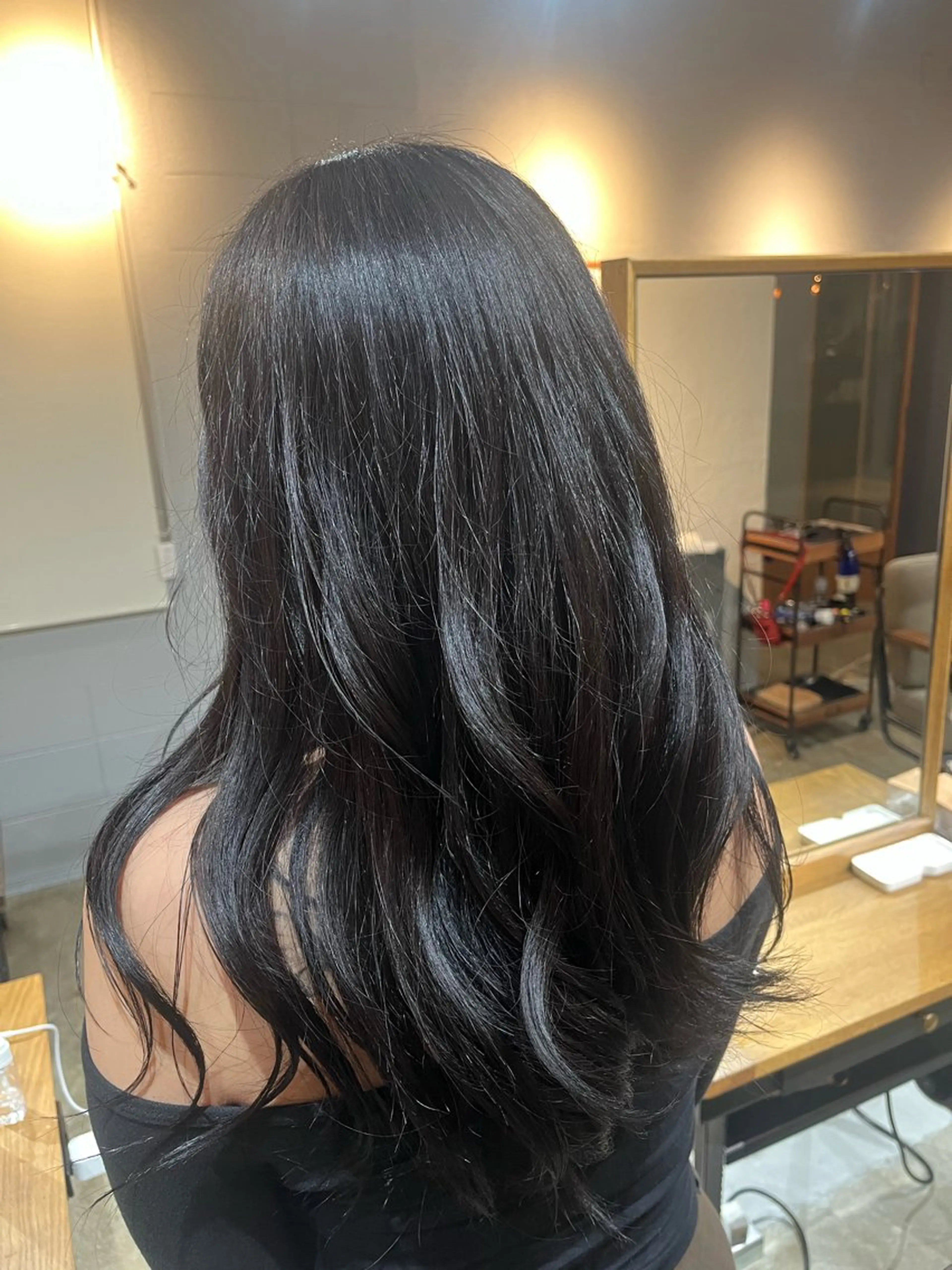 カラー 透明感カラー ヘアカラー 名護 寿音のヘアスタイル