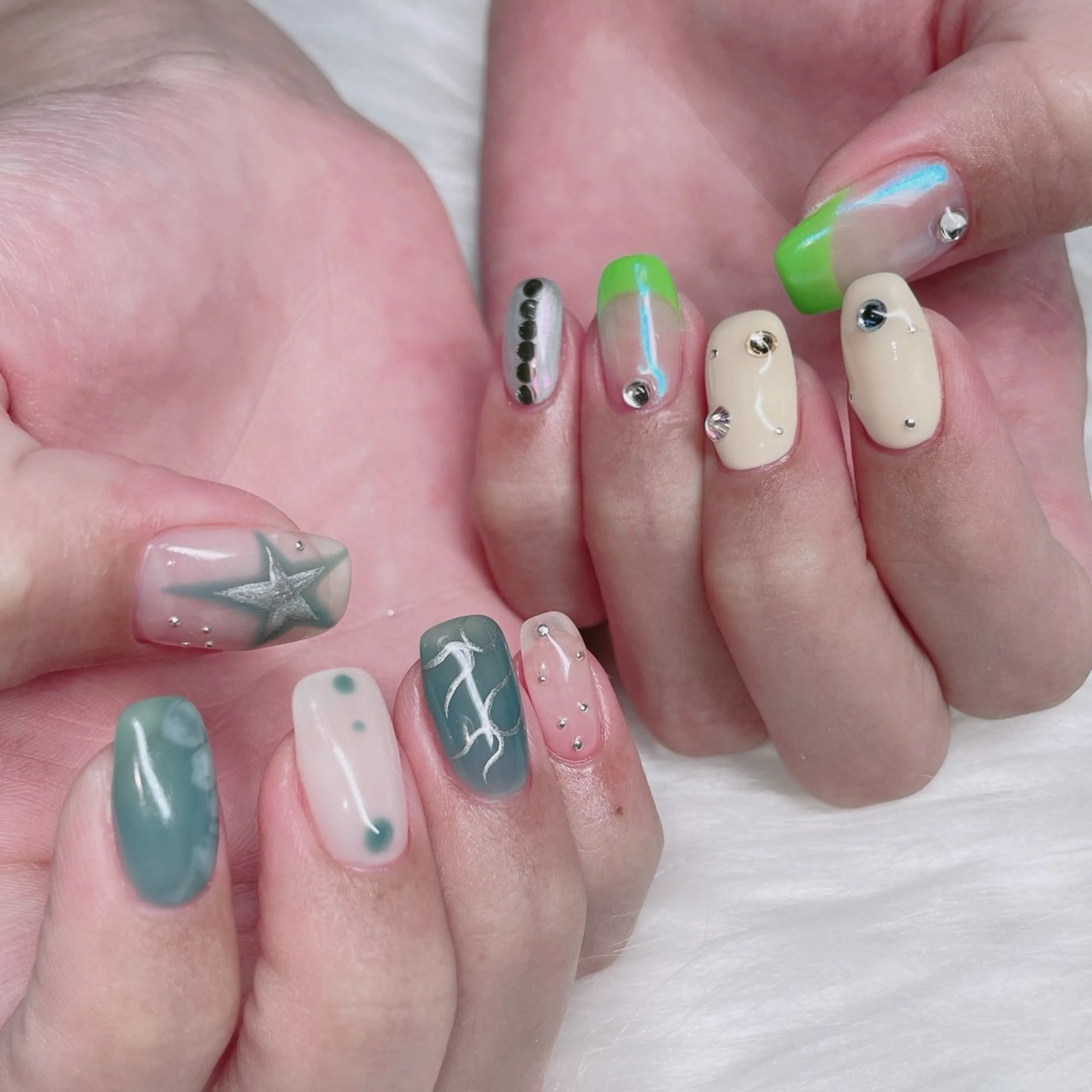 ネイル ハンドネイル Jeremy ♡ HARUKAのネイルデザイン
