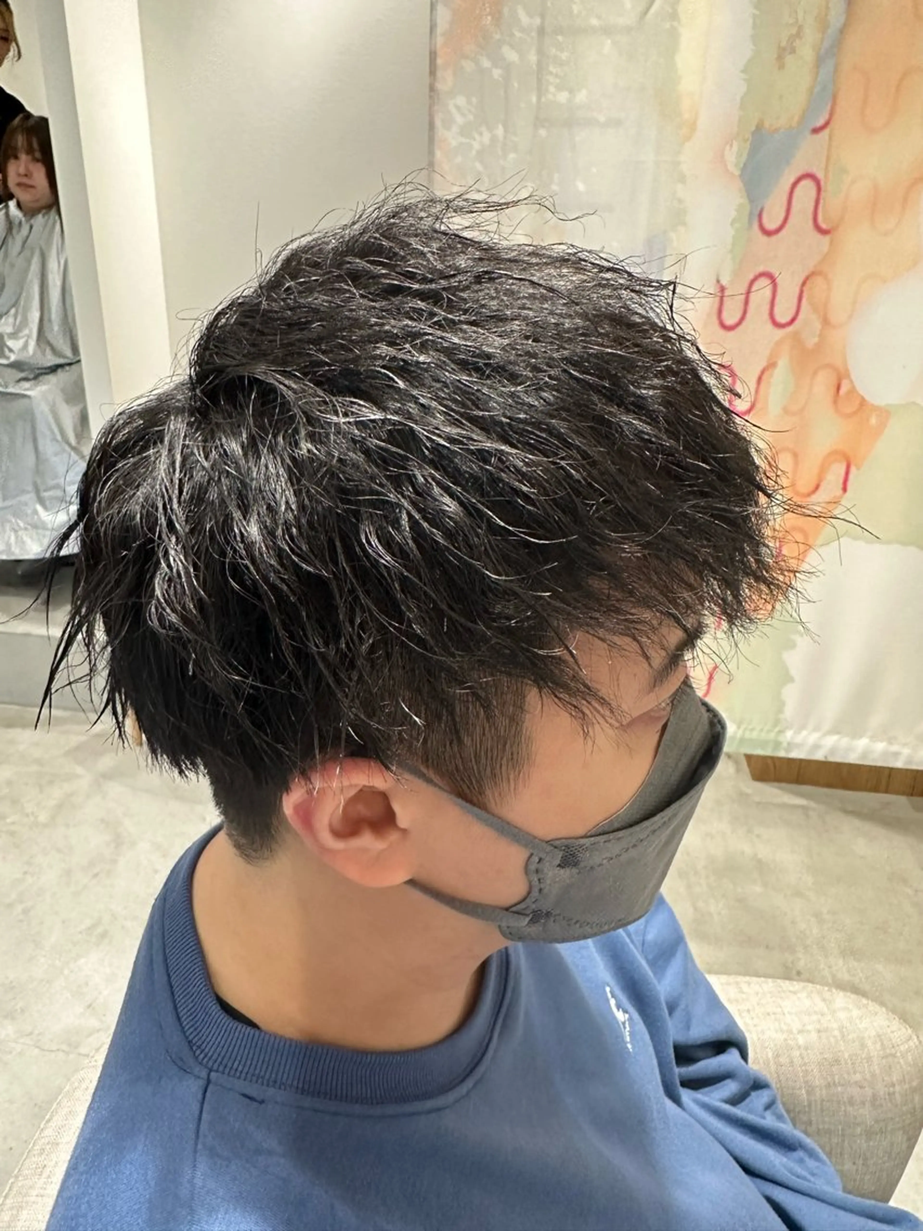 パーマ メンズ メンズパーマ メンズツイストパーマ ツイストパーマ カット パーマ トリートメント メンズ支持率No.1 メンズ特化/三木田のヘアスタイル