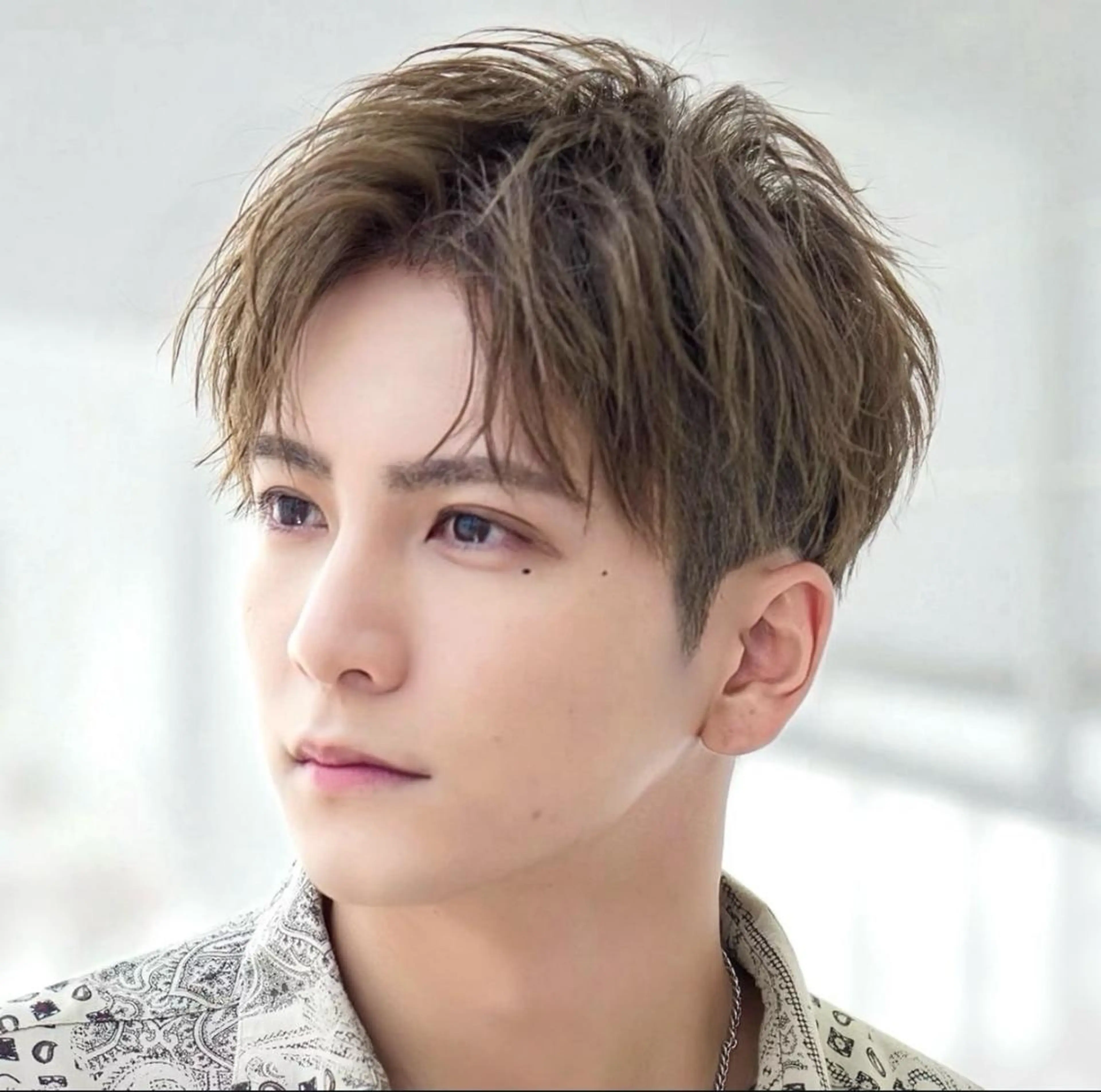 メンズ パーマ 井上 希維のヘアスタイル