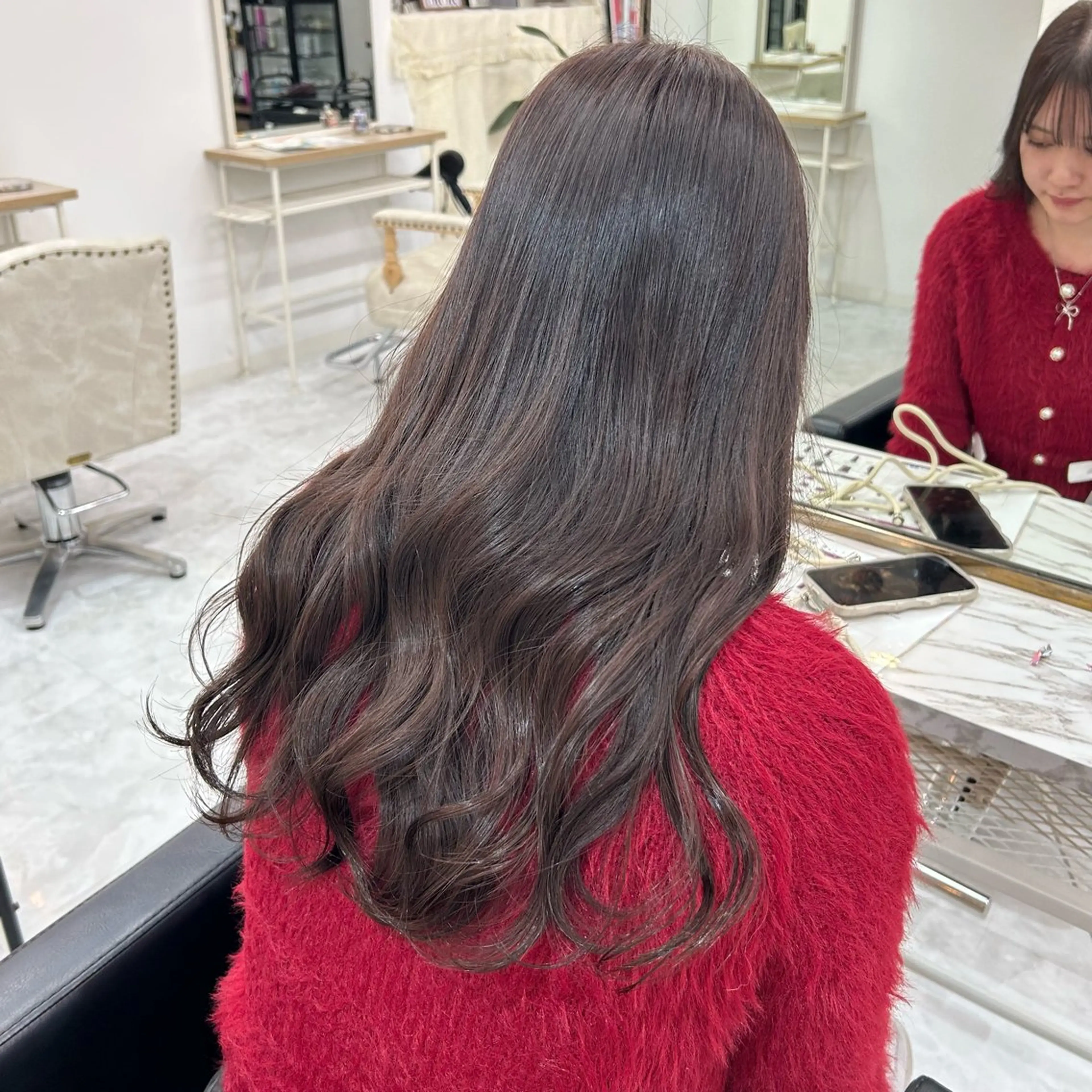 ロング カラー 🥀YUIHA🥀 テザインカラー♥のヘアスタイル