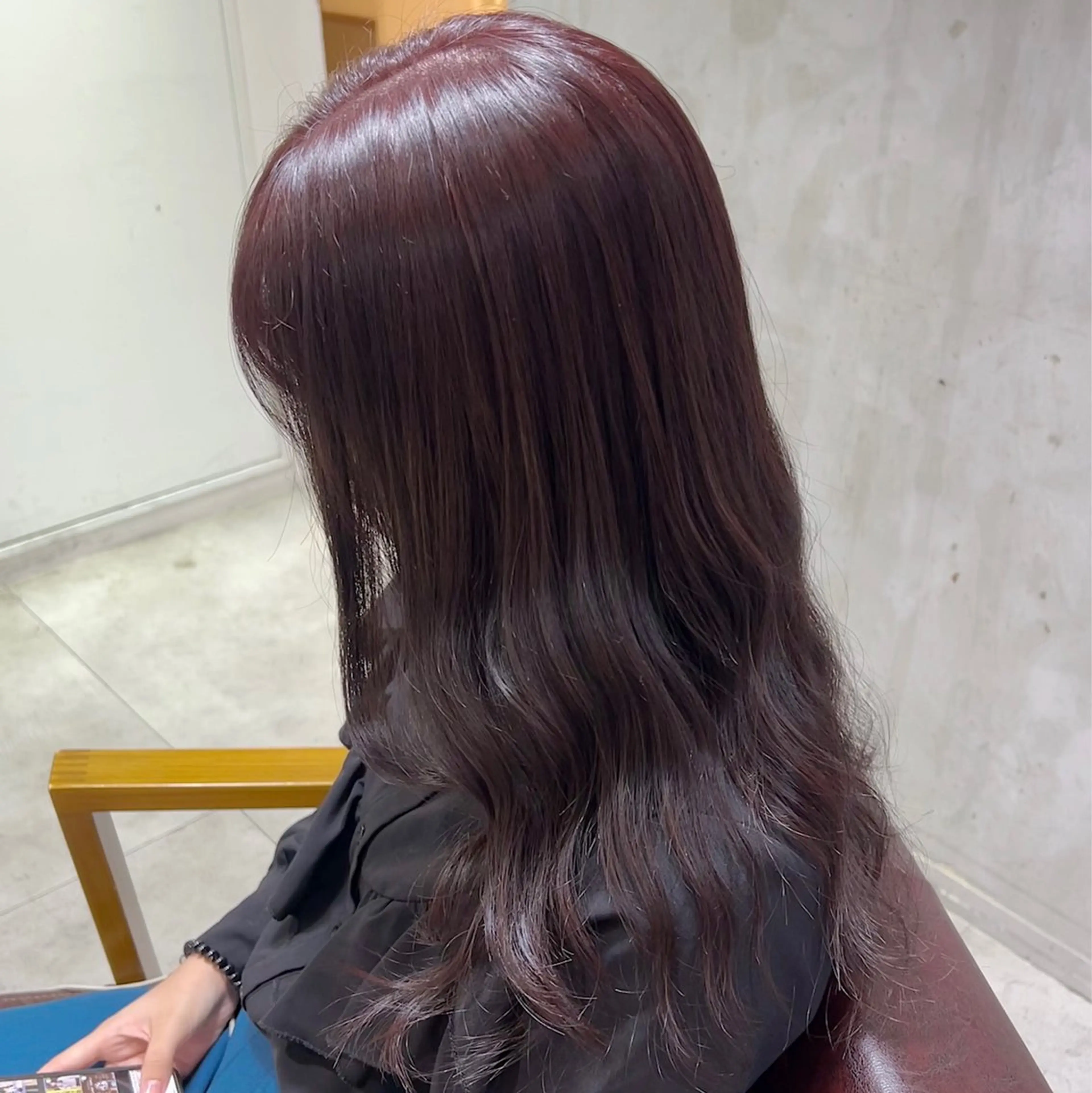ロング カラー カット ヘアカラー Alea by little 横浜所属・♡🌚垢抜け艶カラー Shiori🌝♡のヘアスタイル