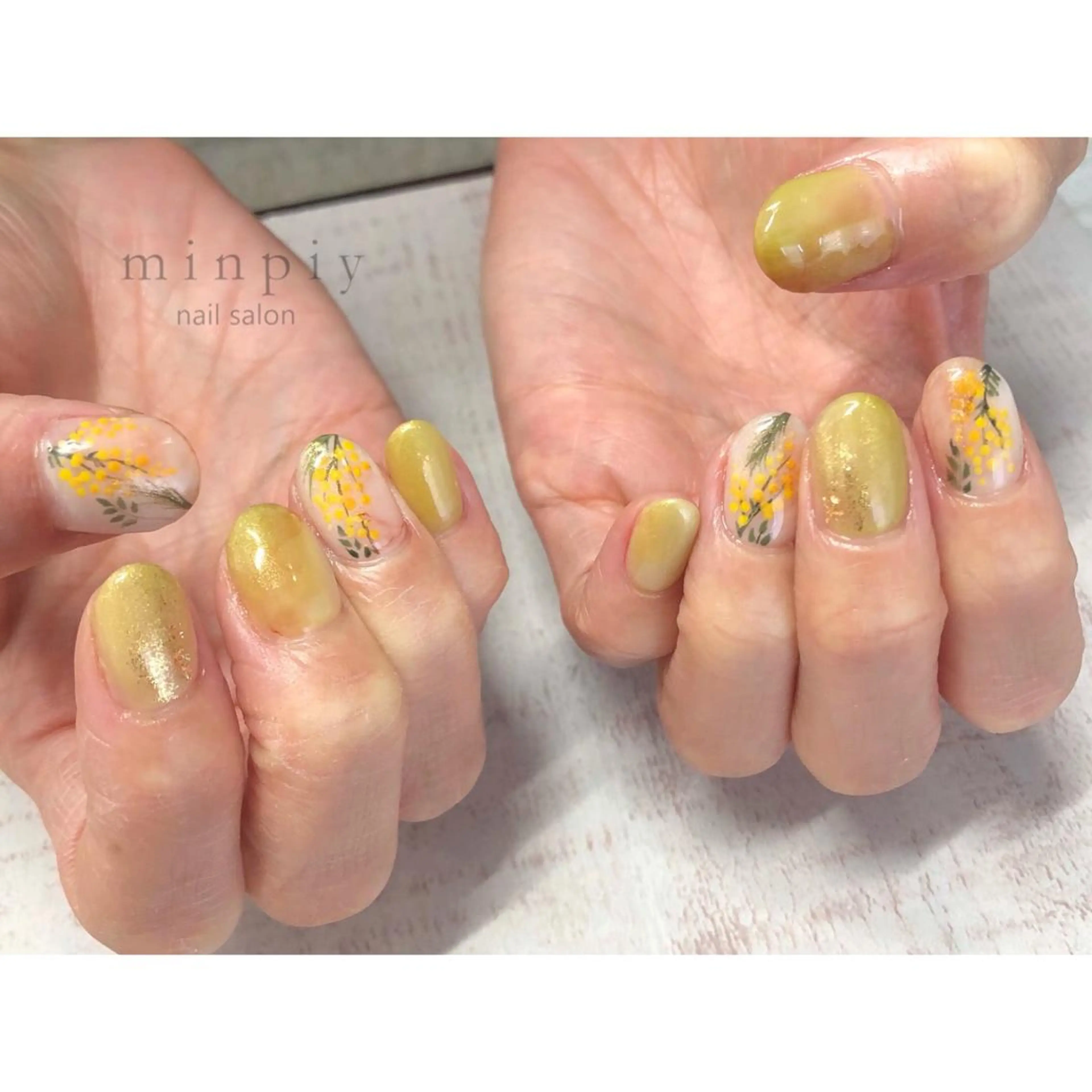 ネイル 𖡼 yumenoのネイルデザイン