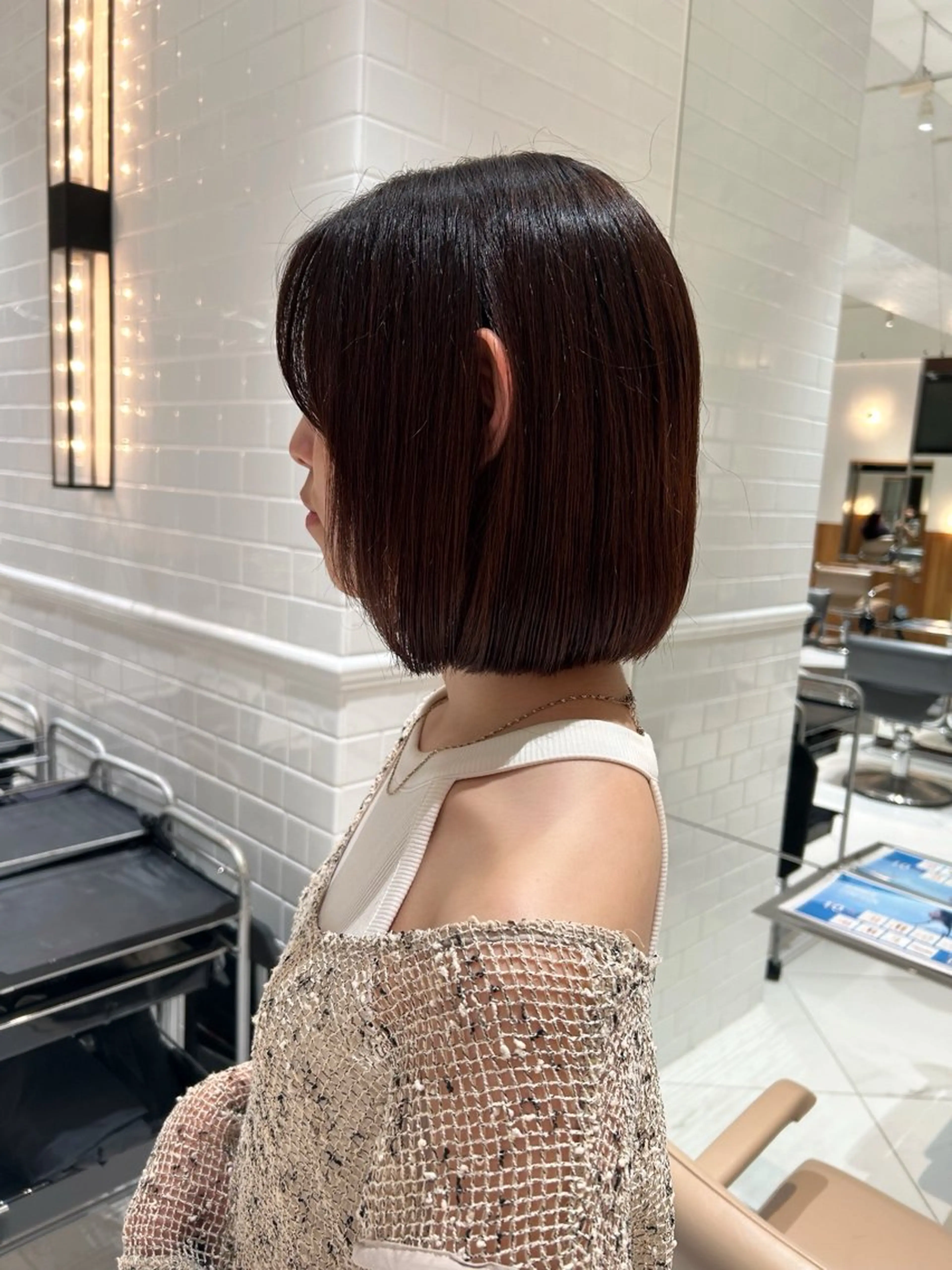 ショート ボブ chord seventh コードセブンス所属・Manaka ☺︎のヘアスタイル