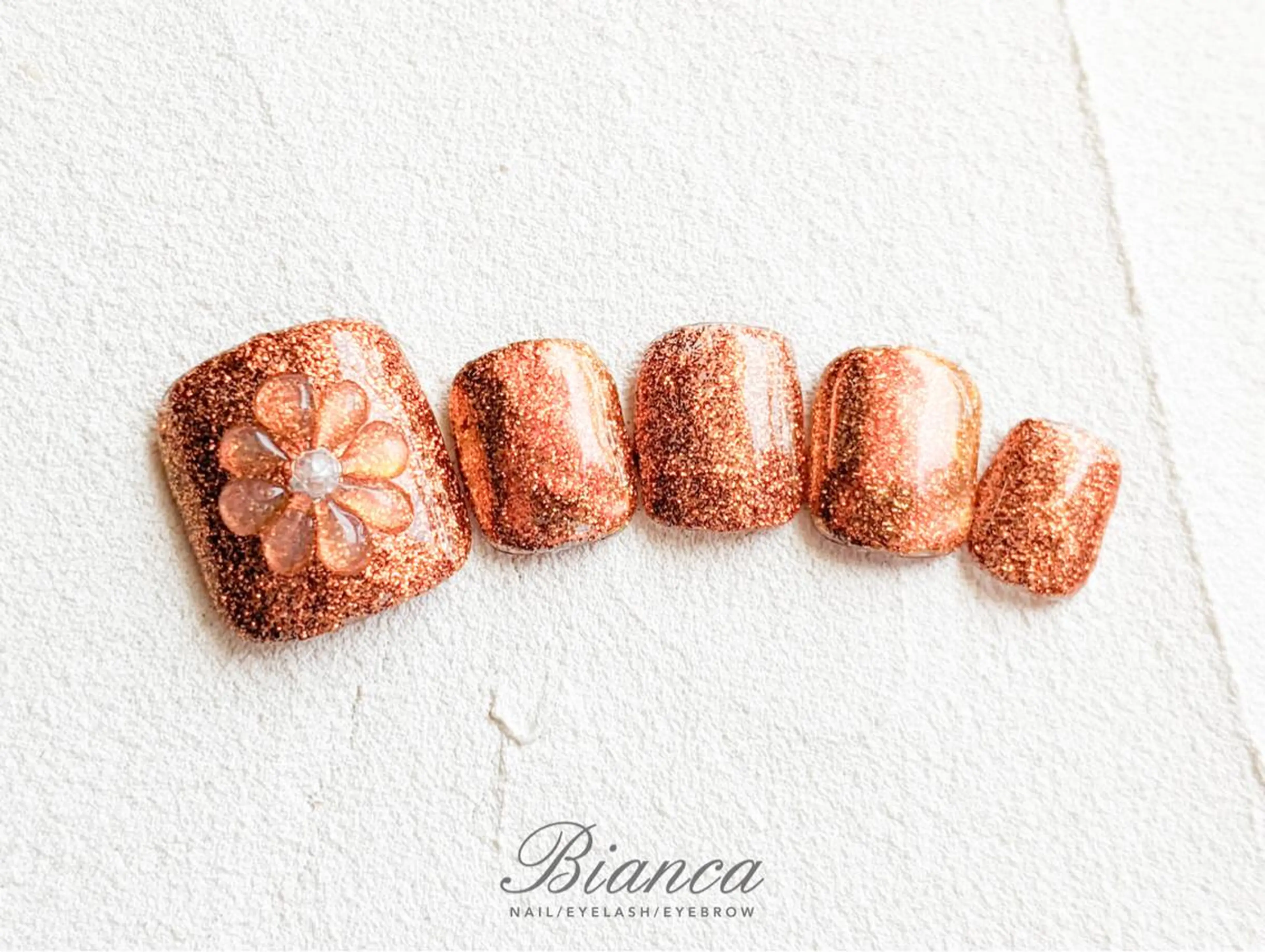 ネイル フットネイル Bianca栄店 みさと店長のネイルデザイン