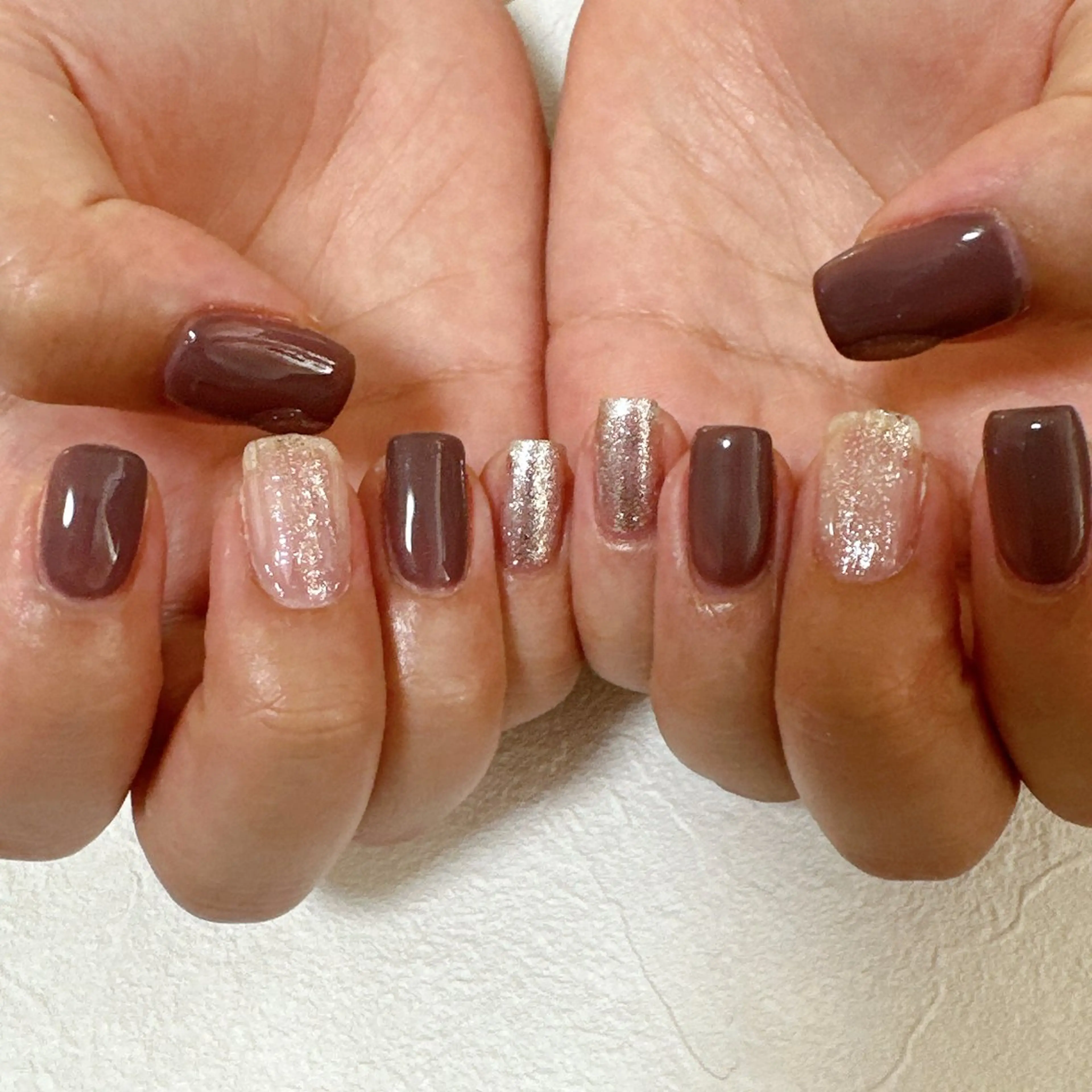 ネイル オーロラネイル フットネイル フレンチネイル ジェルネイル 韓国ネイル ハンドネイル Mogu nail 二子玉川のネイルデザイン