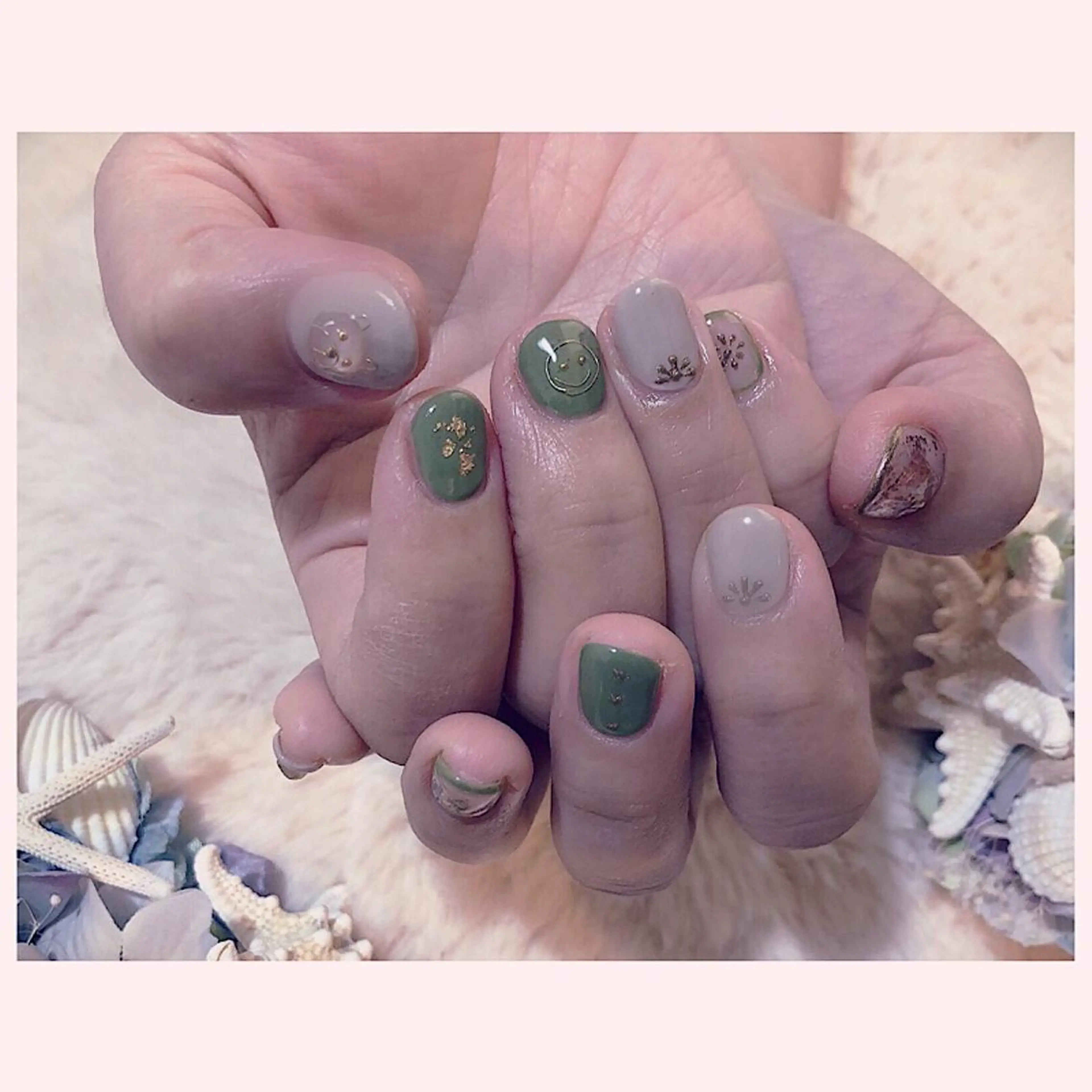 ネイル アートネイル クリアネイル ジェルネイル ニュアンスネイル 春ネイル その他(ネイル) YAS 青柳 安代のネイルデザイン