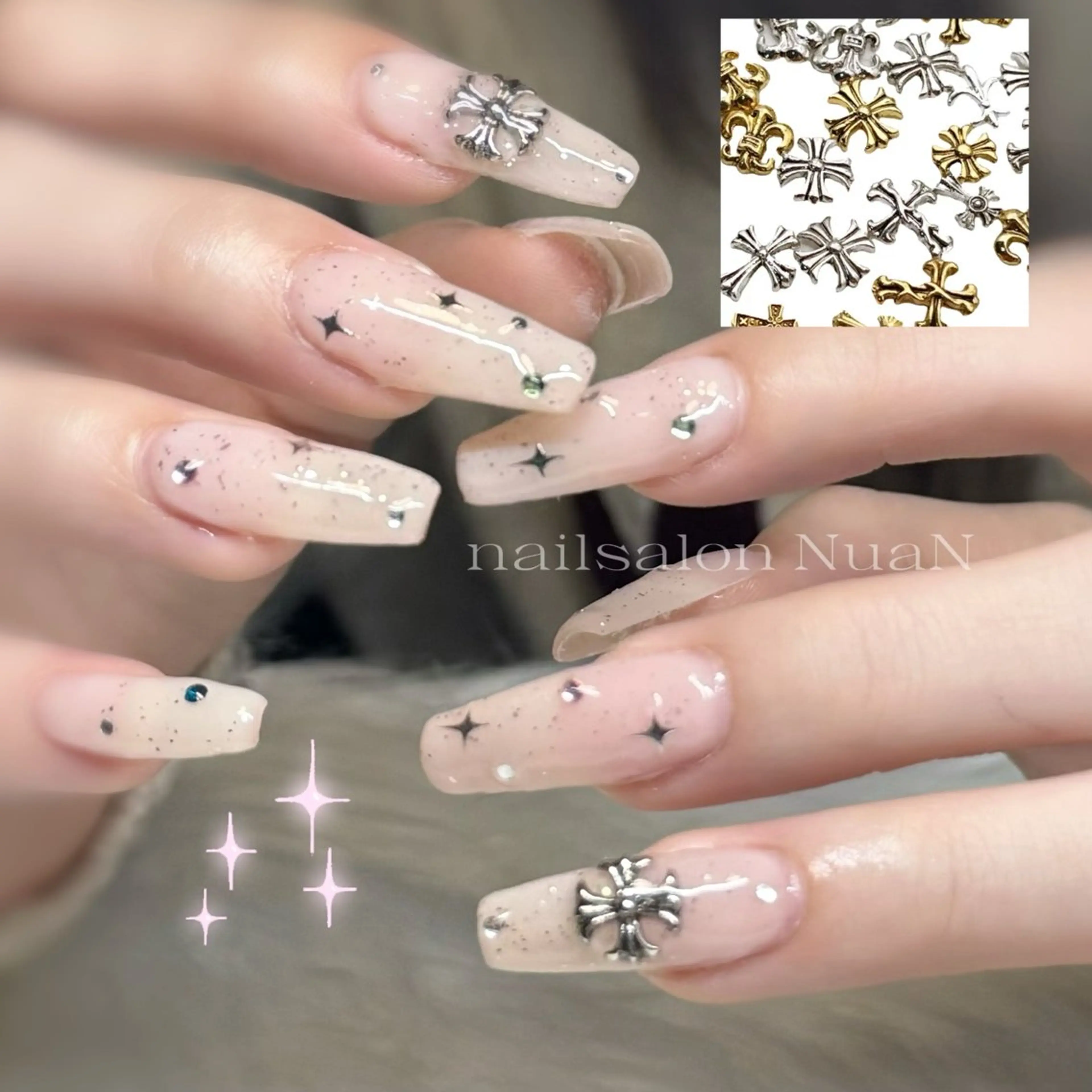 ネイル ハンドネイル NuaN 名城線黒川駅徒歩3分のネイルデザイン