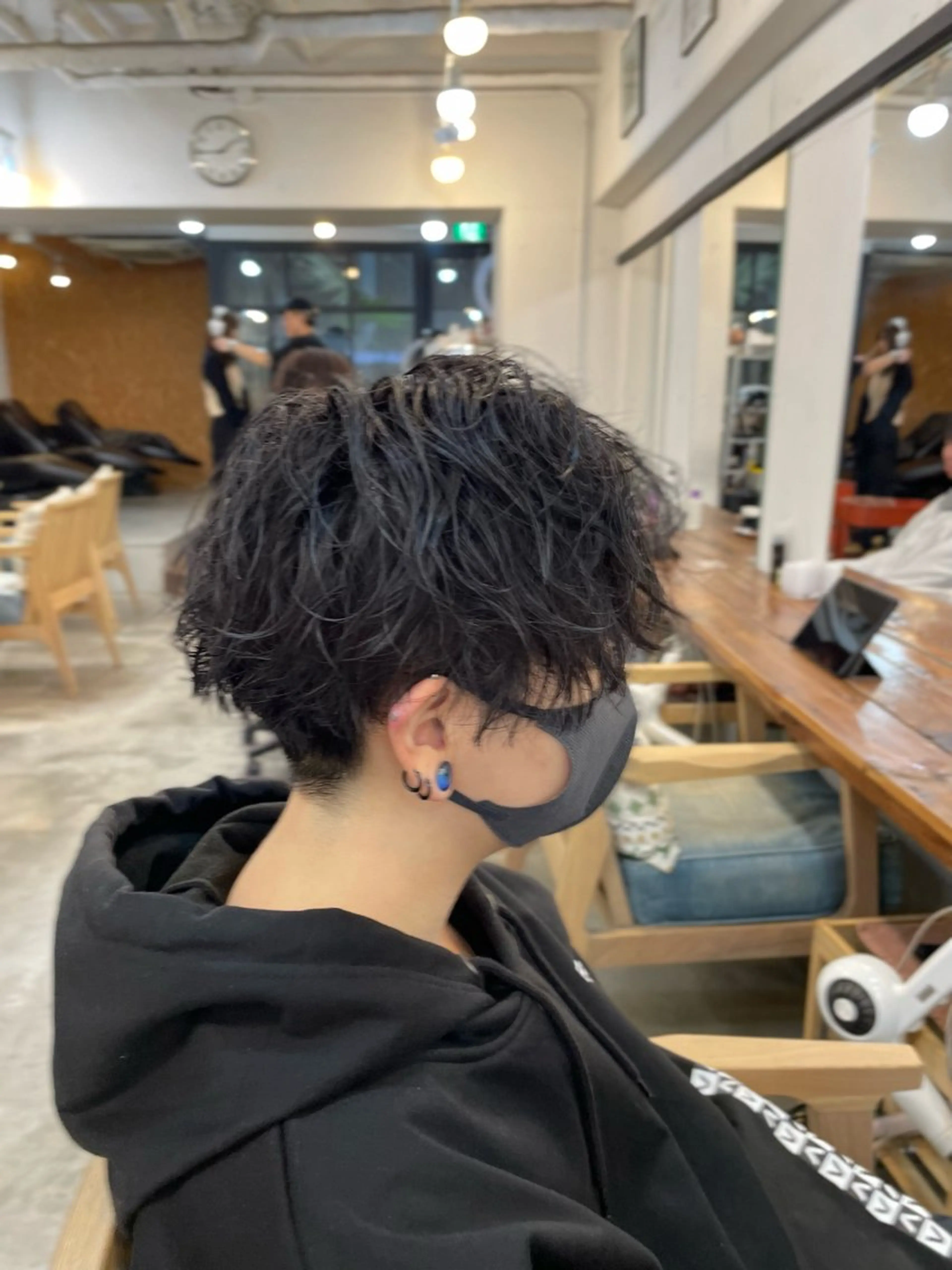 ミディアム パーマ メンズ 【髪質改善サロン】 🌟だいち🌟のヘアスタイル