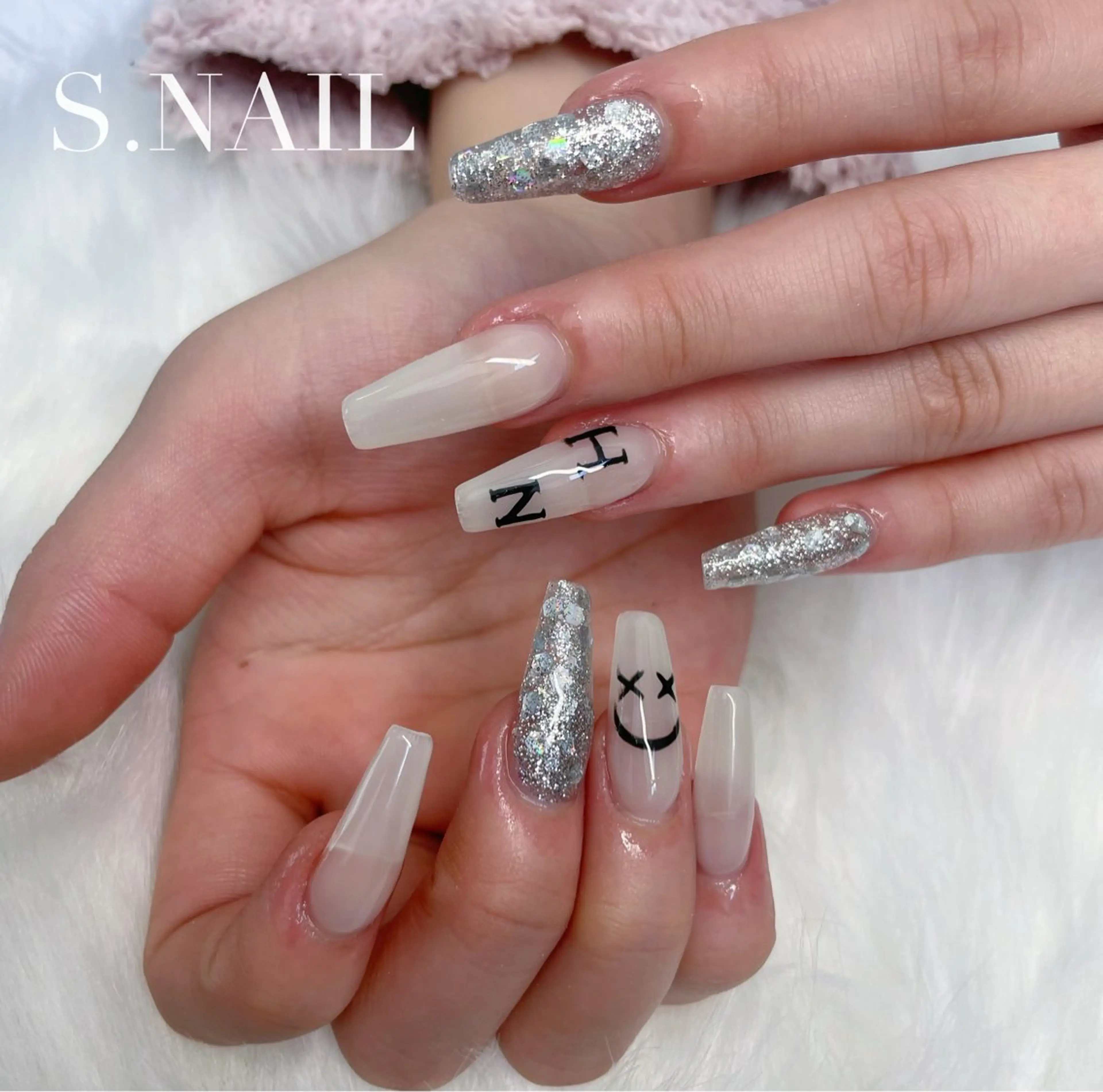 ネイル 持ち込み ハンドネイル S♡NAIL所属・S.NAIL Suuのネイルデザイン