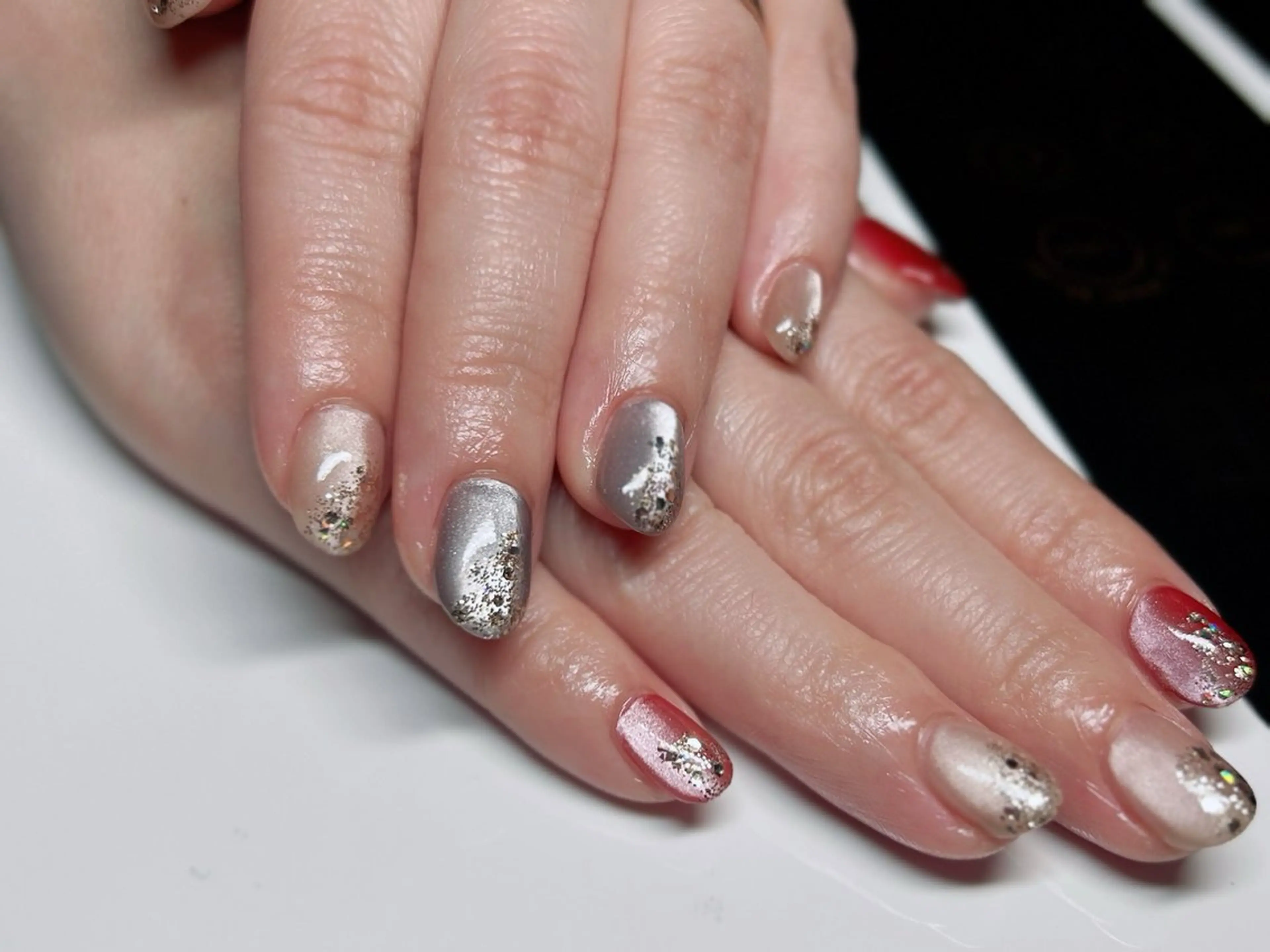ネイル アートネイル マグネットネイル ハンドネイル Bar CLAN -Nail-所属・AMUCI NAIL Shihomiのネイルデザイン