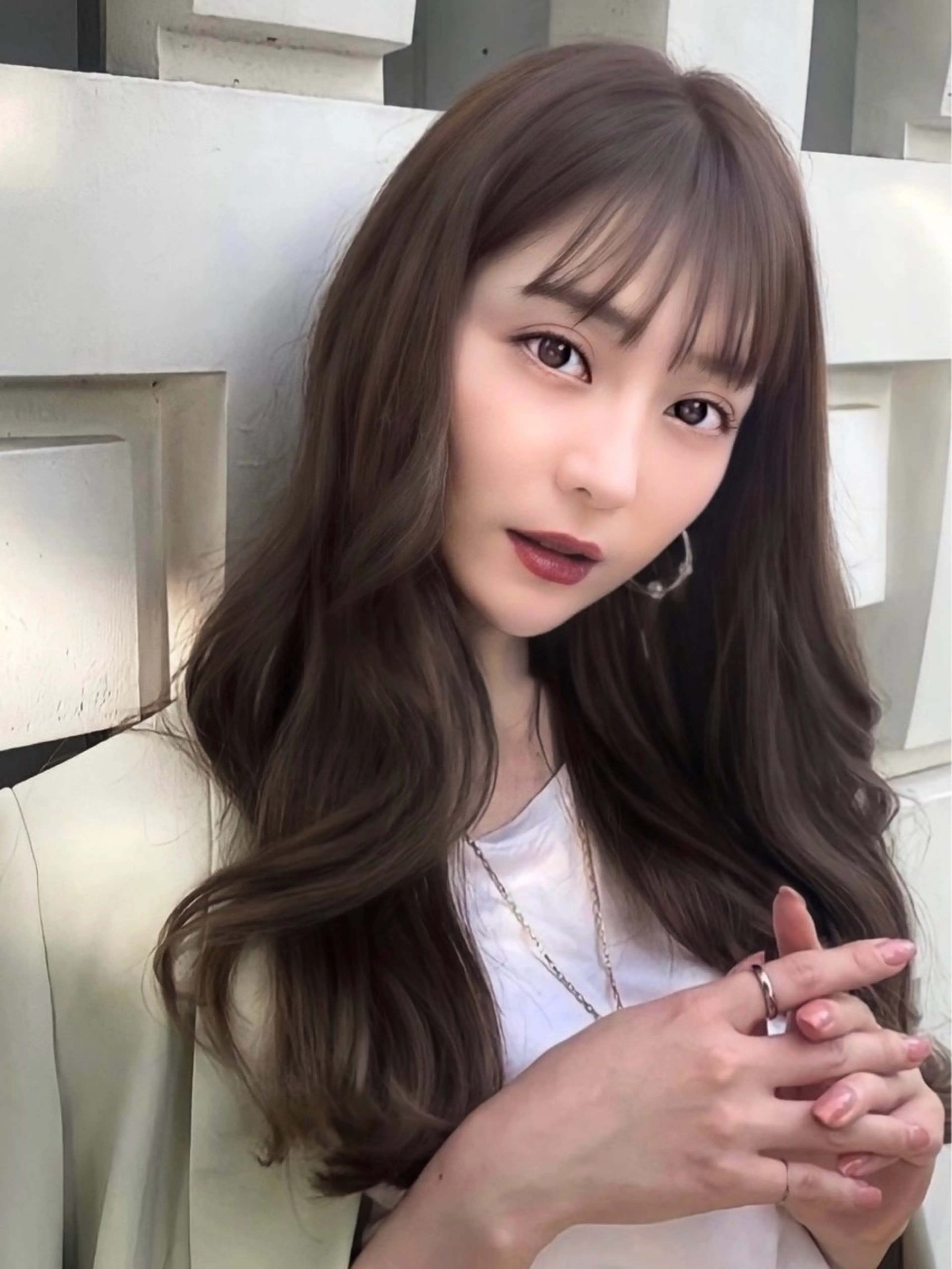 セミロング カラー パーマ ヘアアレンジ メンズ 韓国ヘア×顔まわり 🇰🇷和知拓郎のヘアスタイル