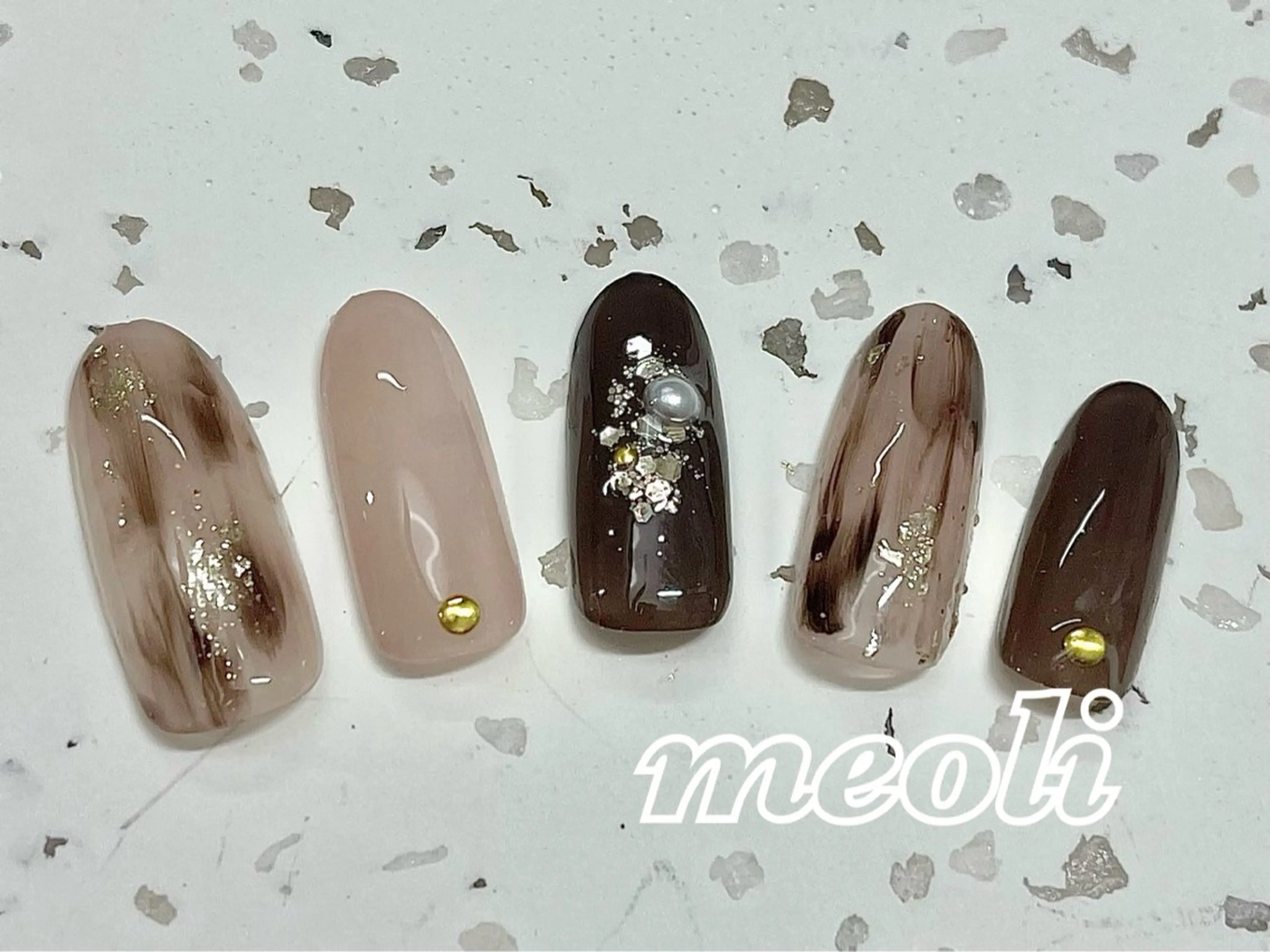 ネイル ハンドネイル nail salon meoli　アヤのネイルデザイン