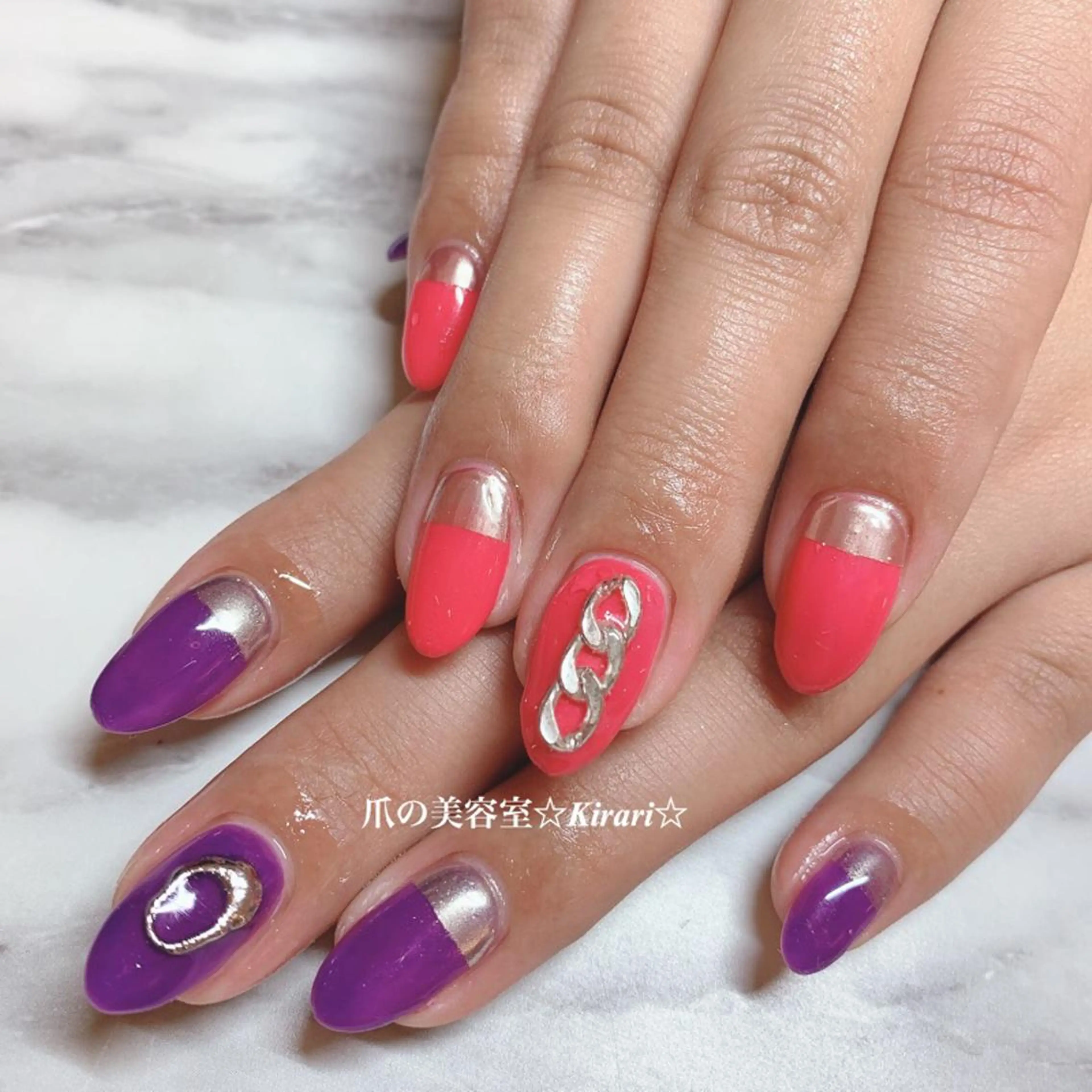 ネイル ハンドネイル Nail &Beauty Salon ☆Kirari☆所属・ビューティサロン ☆Kirari☆のネイルデザイン