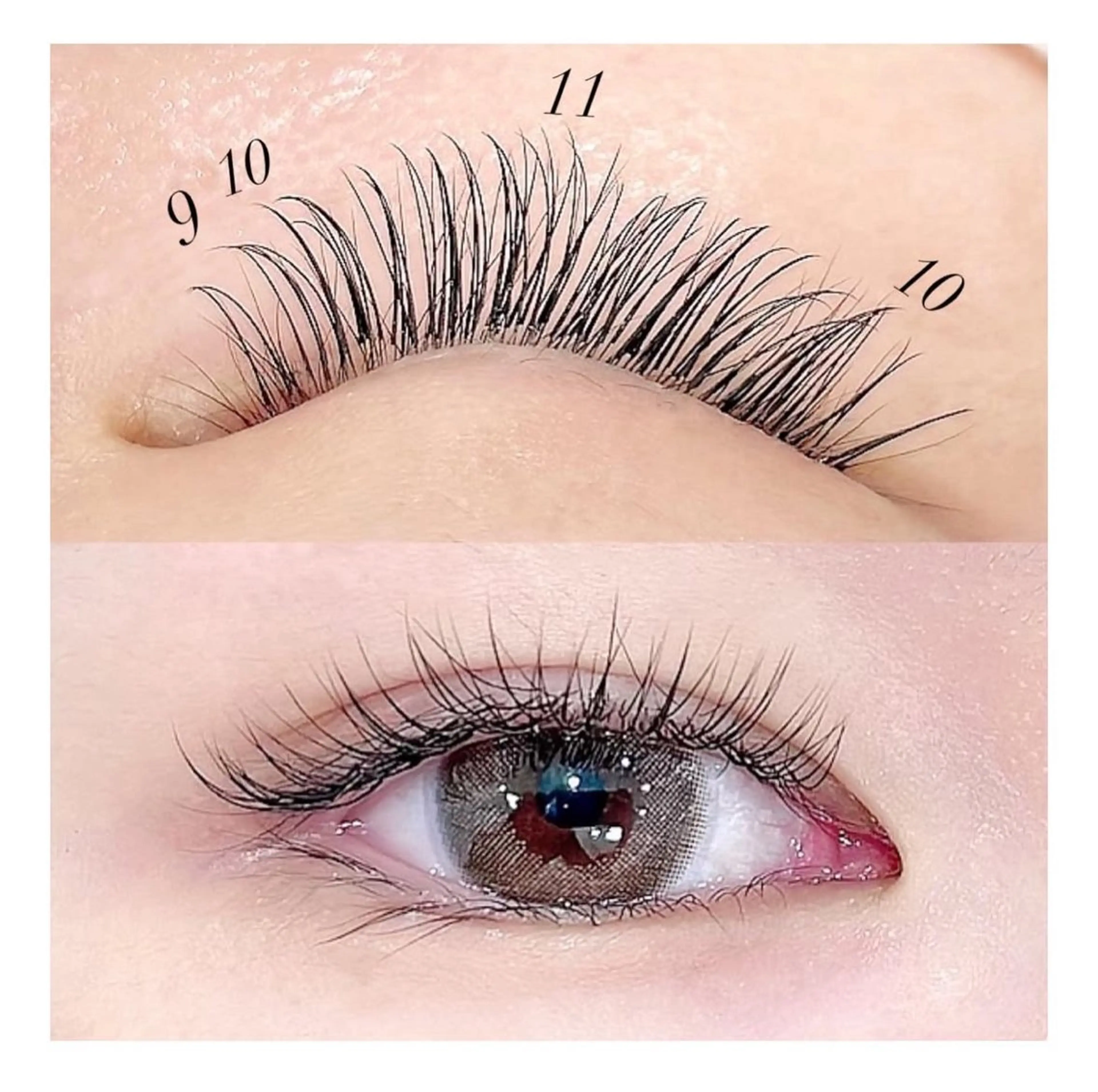 マツエク・マツパ 輪違 侑生のマツエク・マツパデザイン