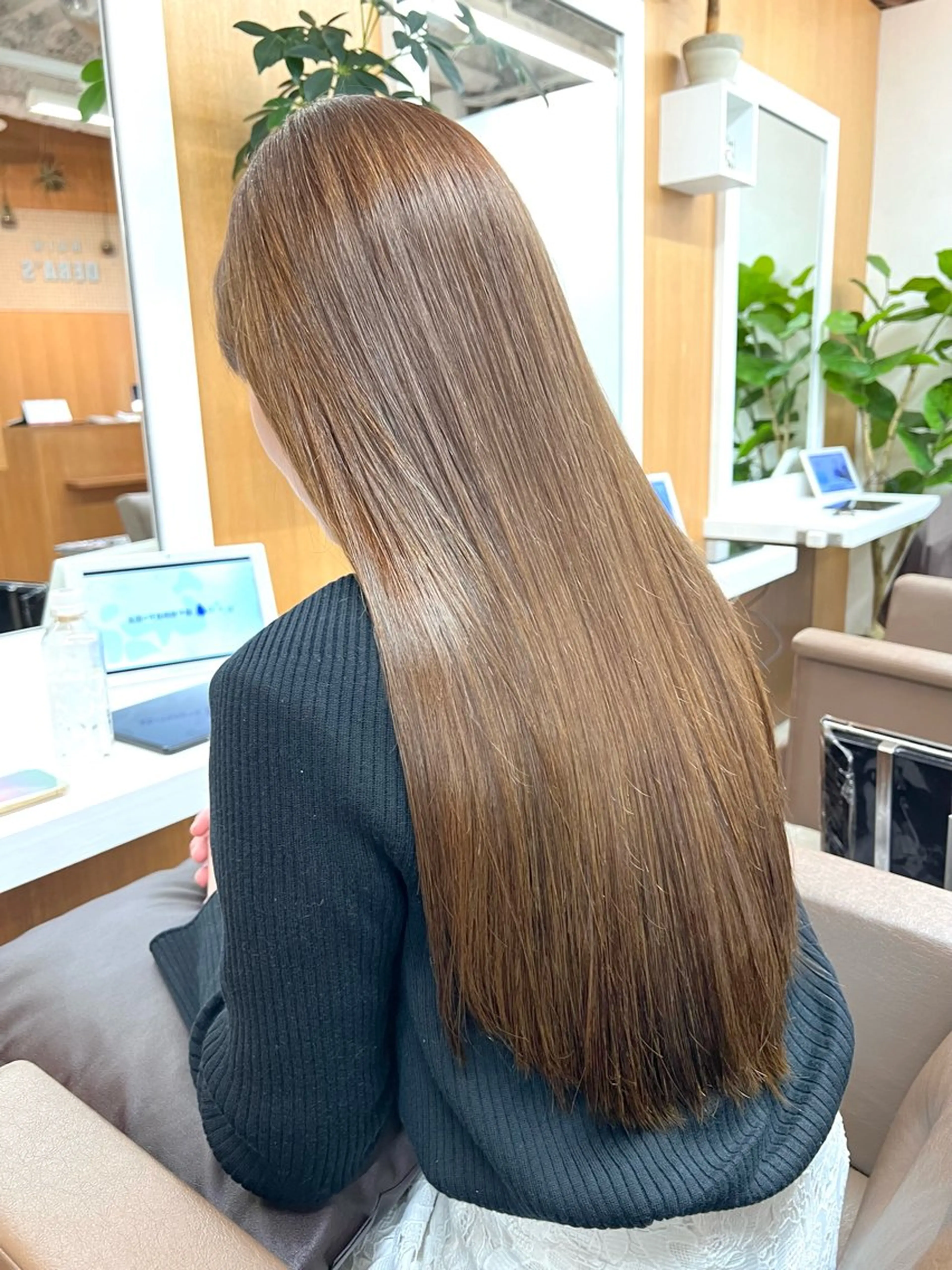 ロング カラー カット ヘアカラー トリートメント 透明感カラー ゆうだいのヘアスタイル