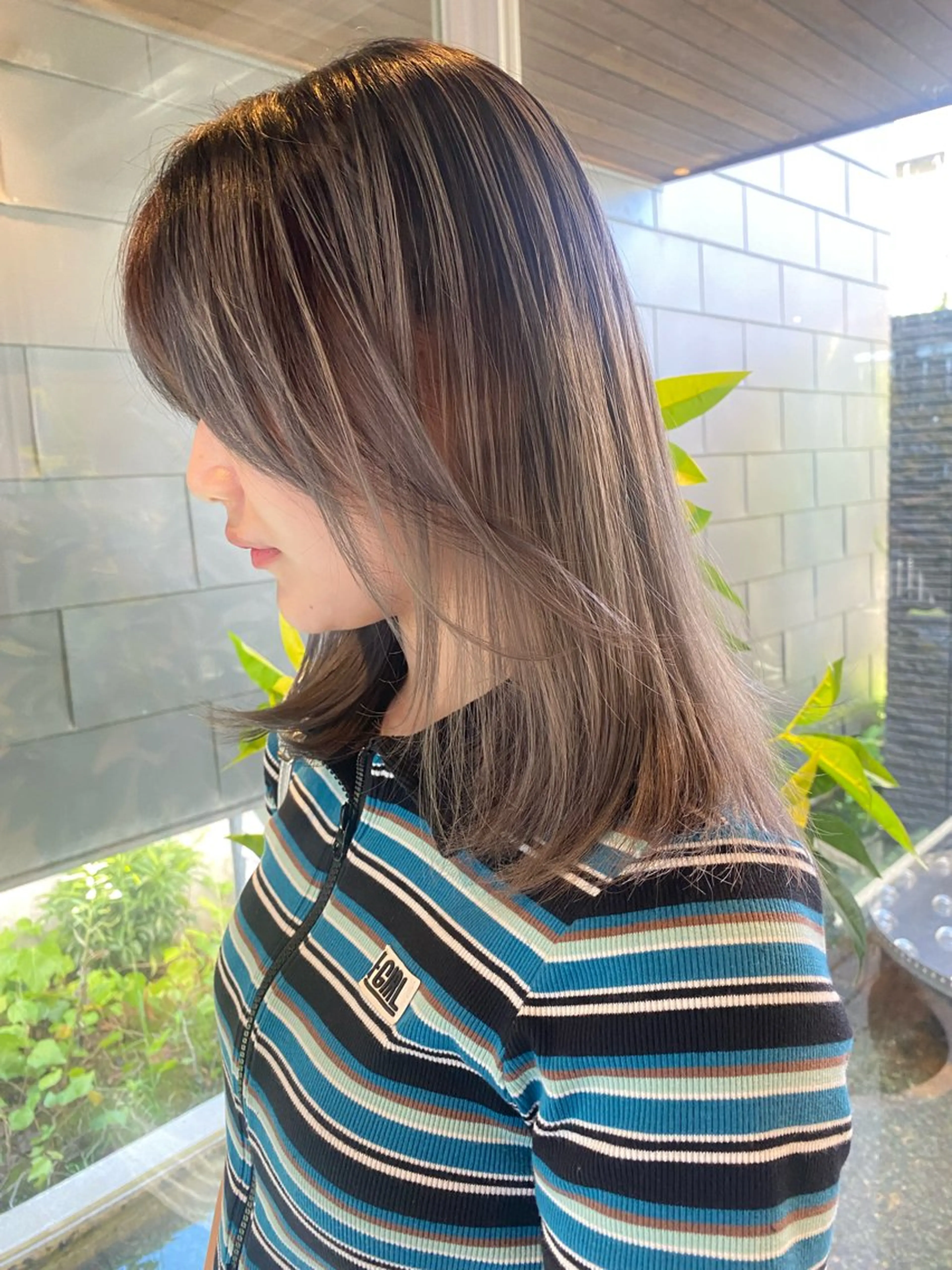 ミディアム カラー nambu-GARDEN所属・上田 昂雅のヘアスタイル