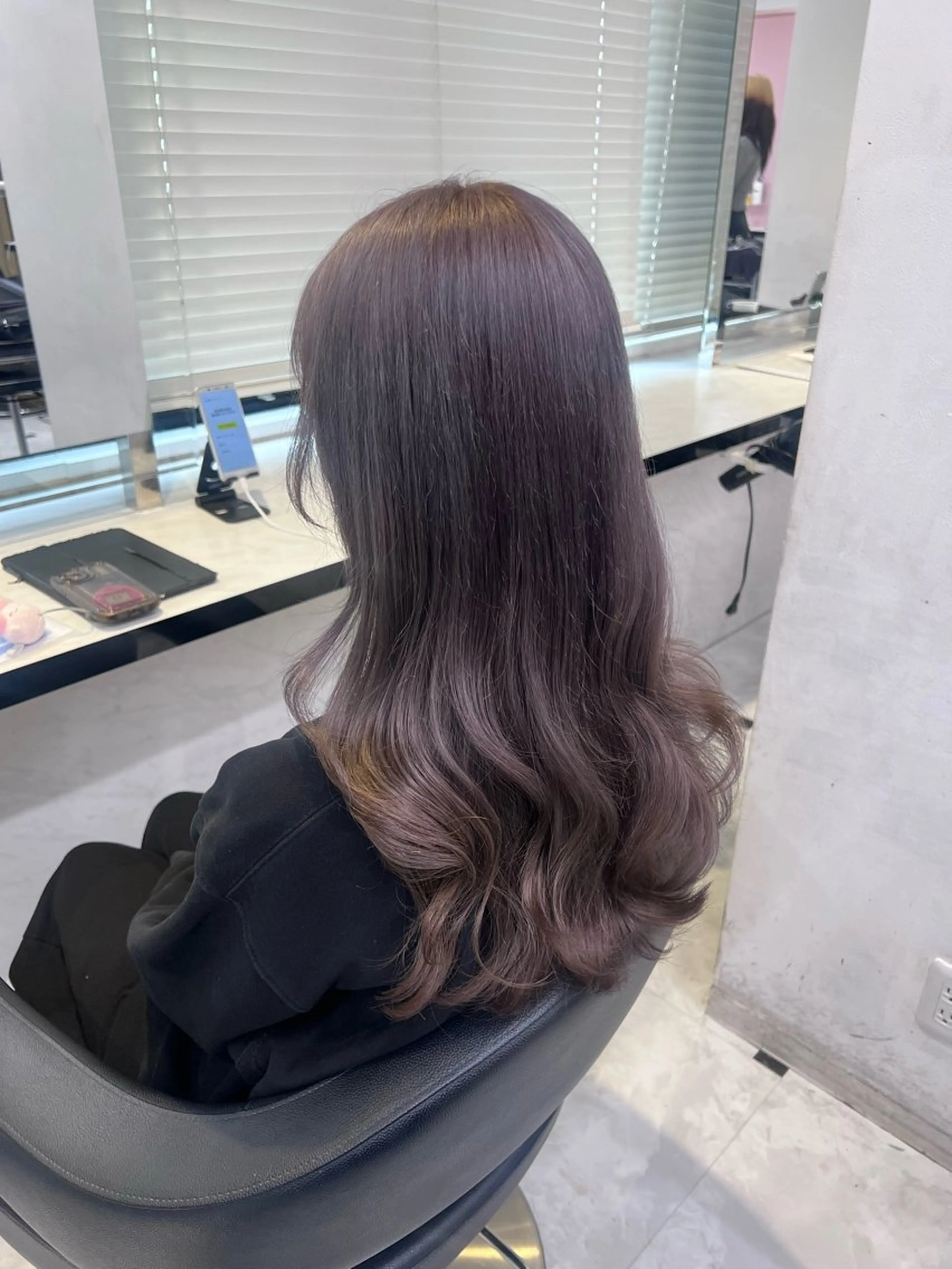 ミディアム カラー ヘアアレンジ ヘアカラー トリートメント ヘッドスパ ヘアセット 💕上野美容師☁ ブリーチ💖サワのヘアスタイル