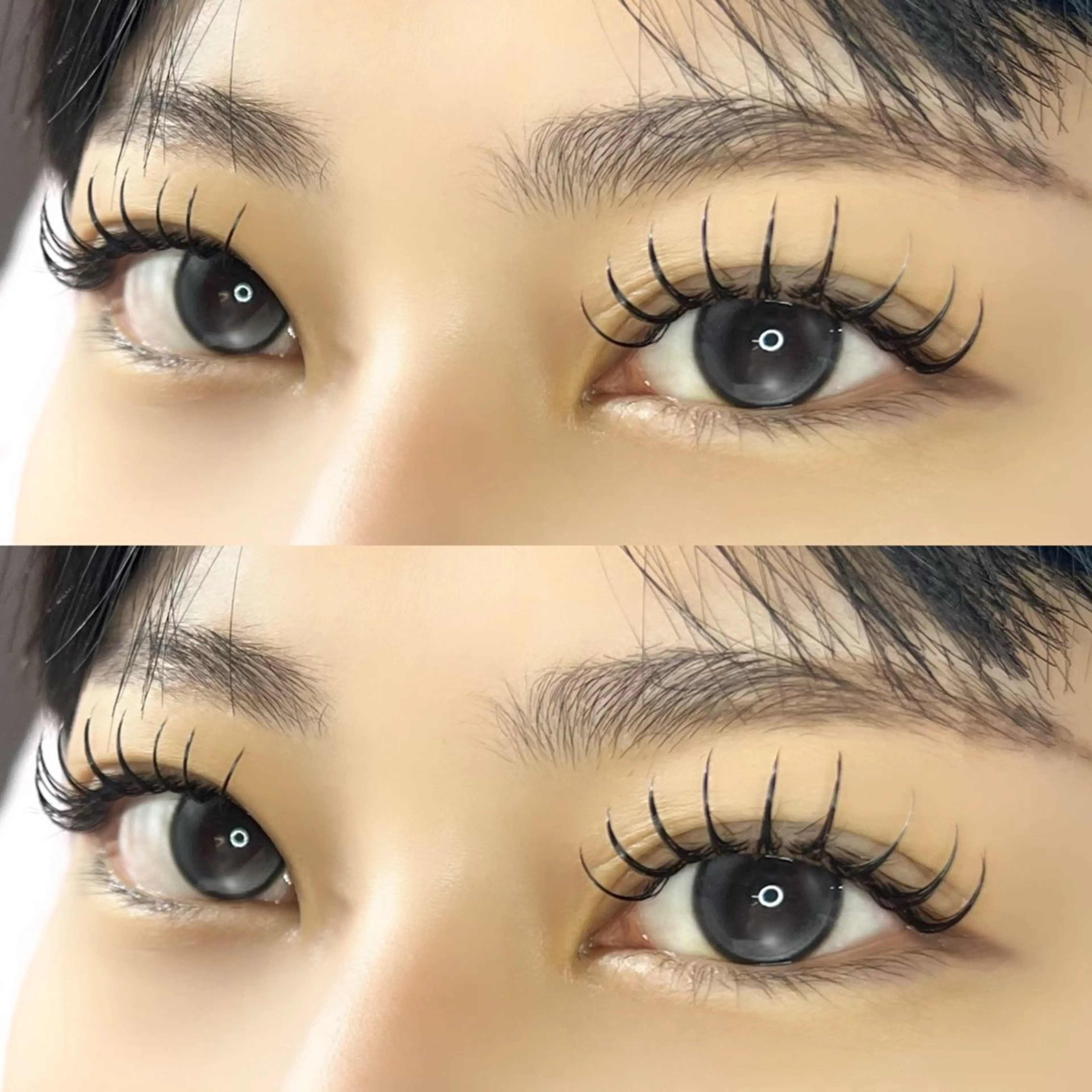 🎄冬季限定🎄《L.LC.LDカールから選べる‼️》フラットラッシュ140本➕コーティング込[オフあり]の写真