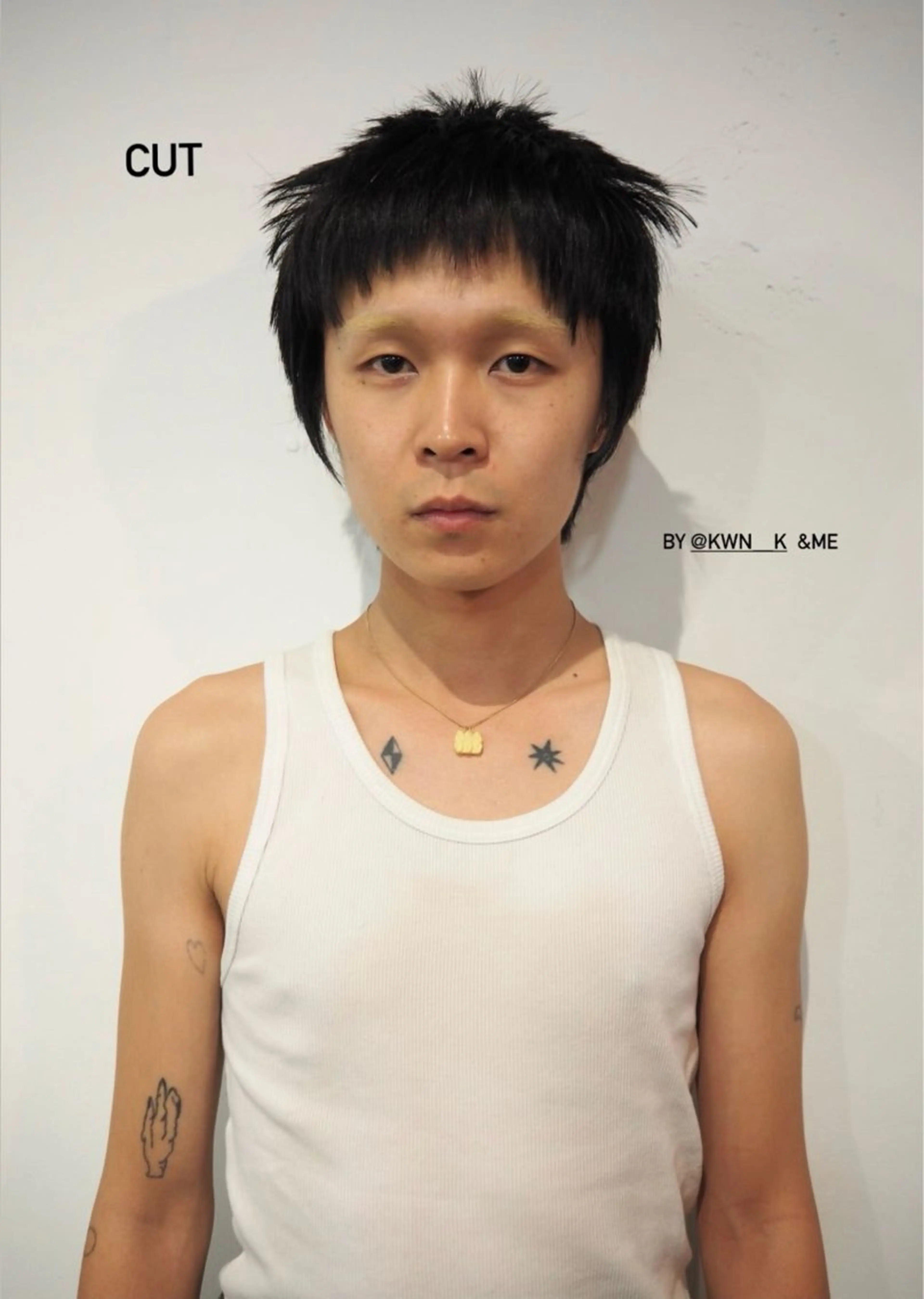 ショート メンズ ショートヘア dot+lim所属・Kawano Kaitoのヘアスタイル