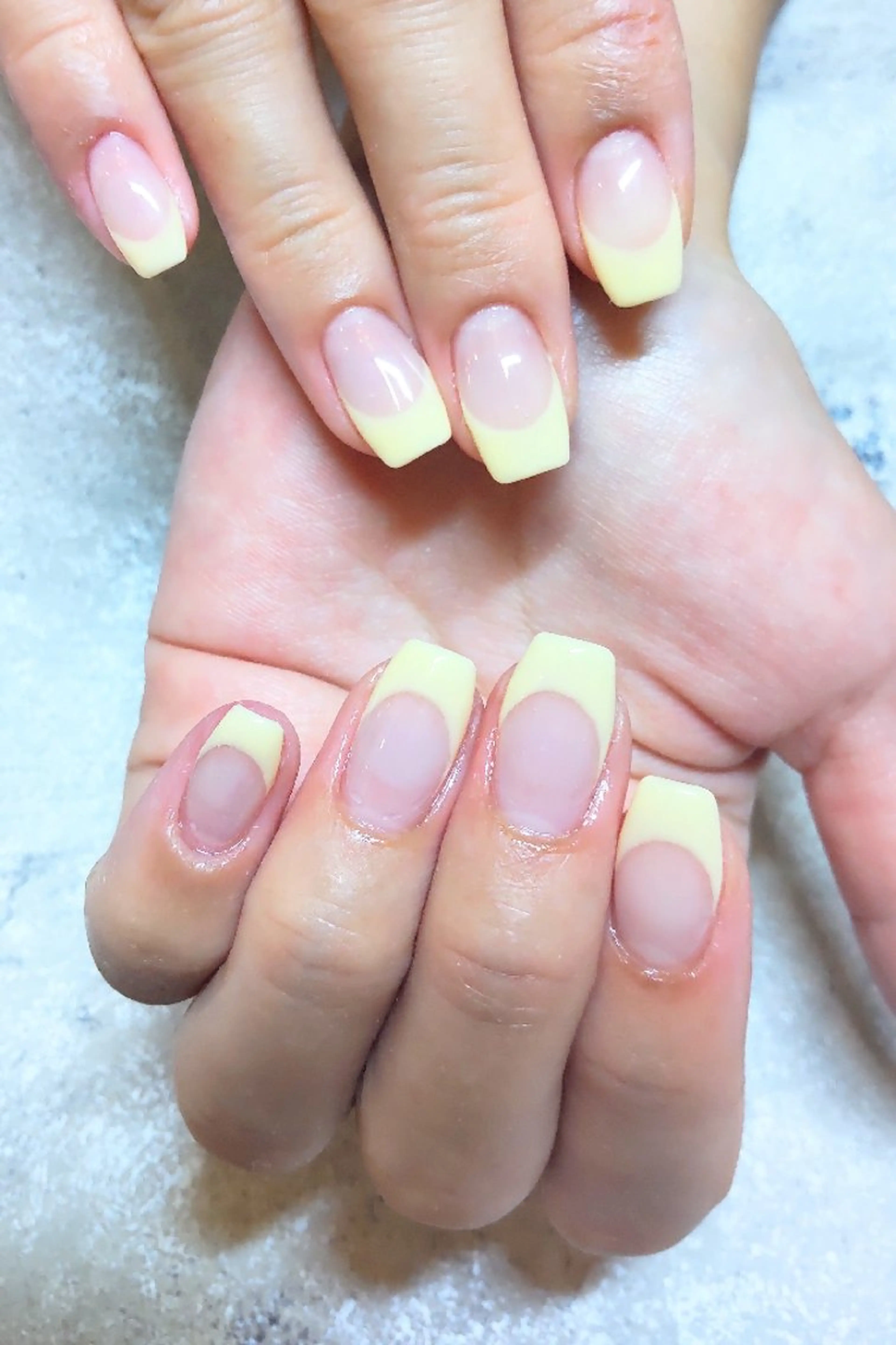 ネイル クリアネイル フレンチネイル CHOUETTE MIOのネイルデザイン