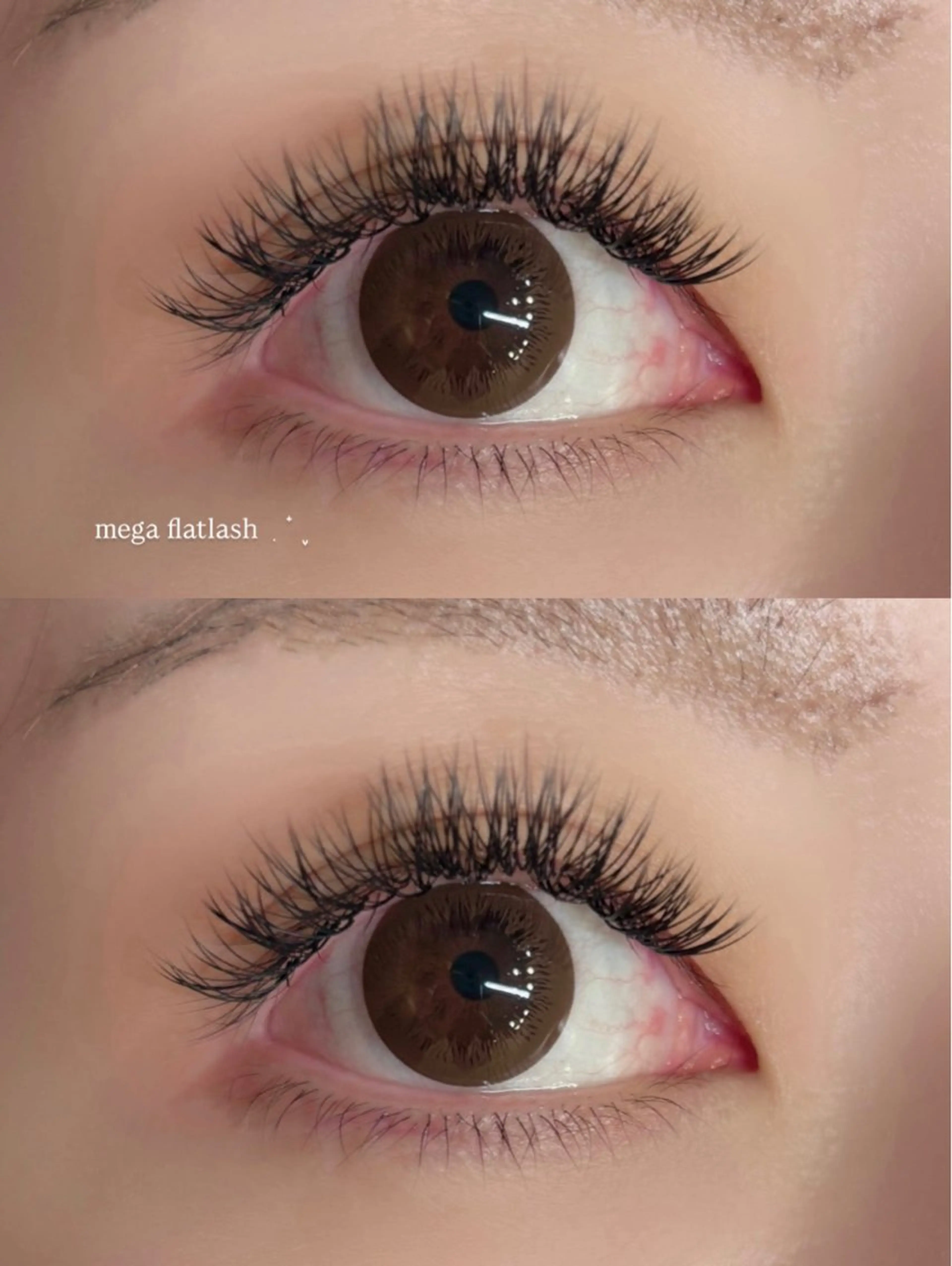 【まつエクテスト】メガフラットラッシュの写真