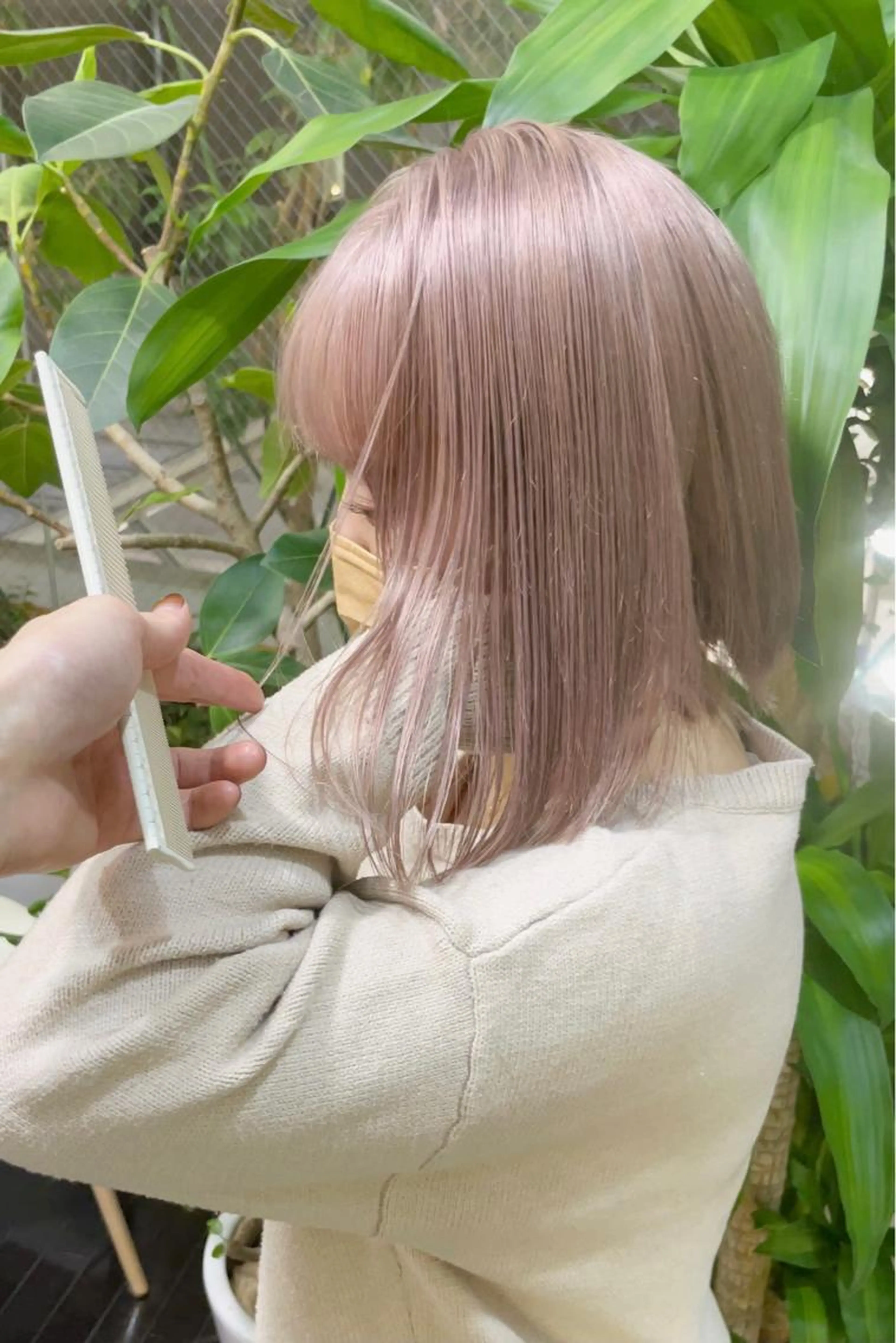 【🌸再来クーポン🌸】✨カット＋透け感カラー✨の写真
