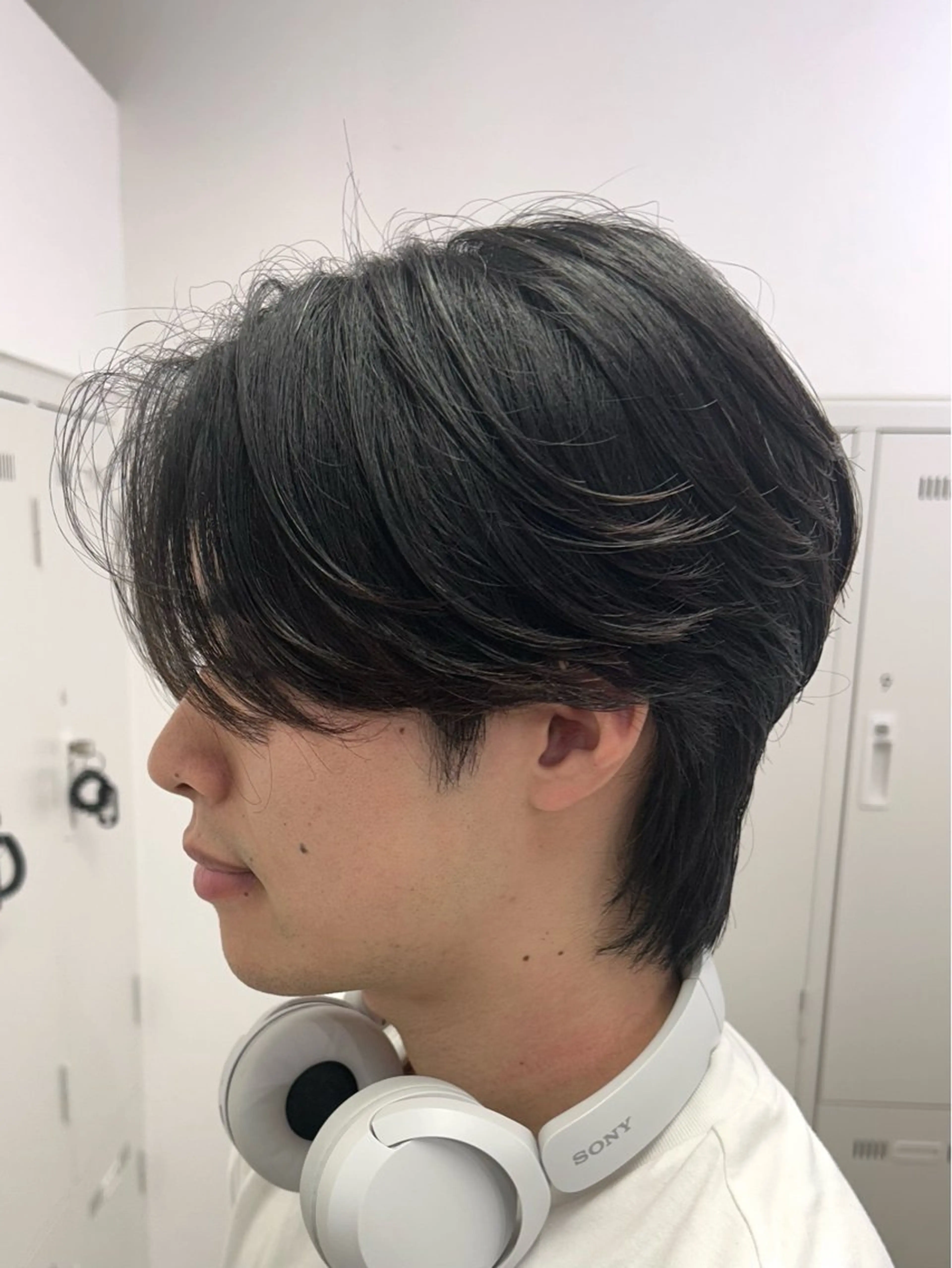 ミディアム パーマ メンズ カット パーマ ♠️メンズ特化／ 社 由樹♠️のヘアスタイル