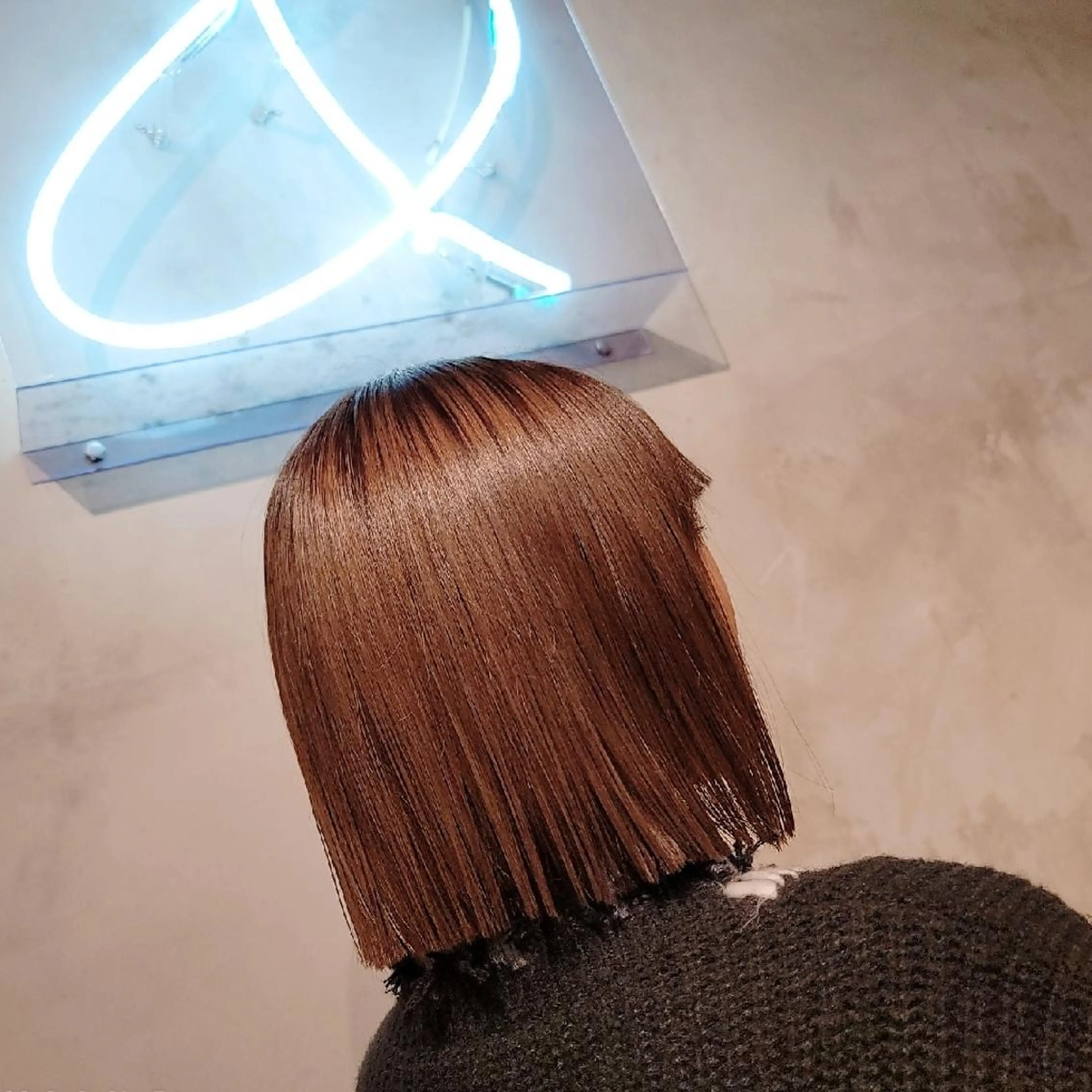 ミディアム カラー カット ヘアカラー トリートメント 🐬似合わせ🦈 佐々田 桜江のヘアスタイル