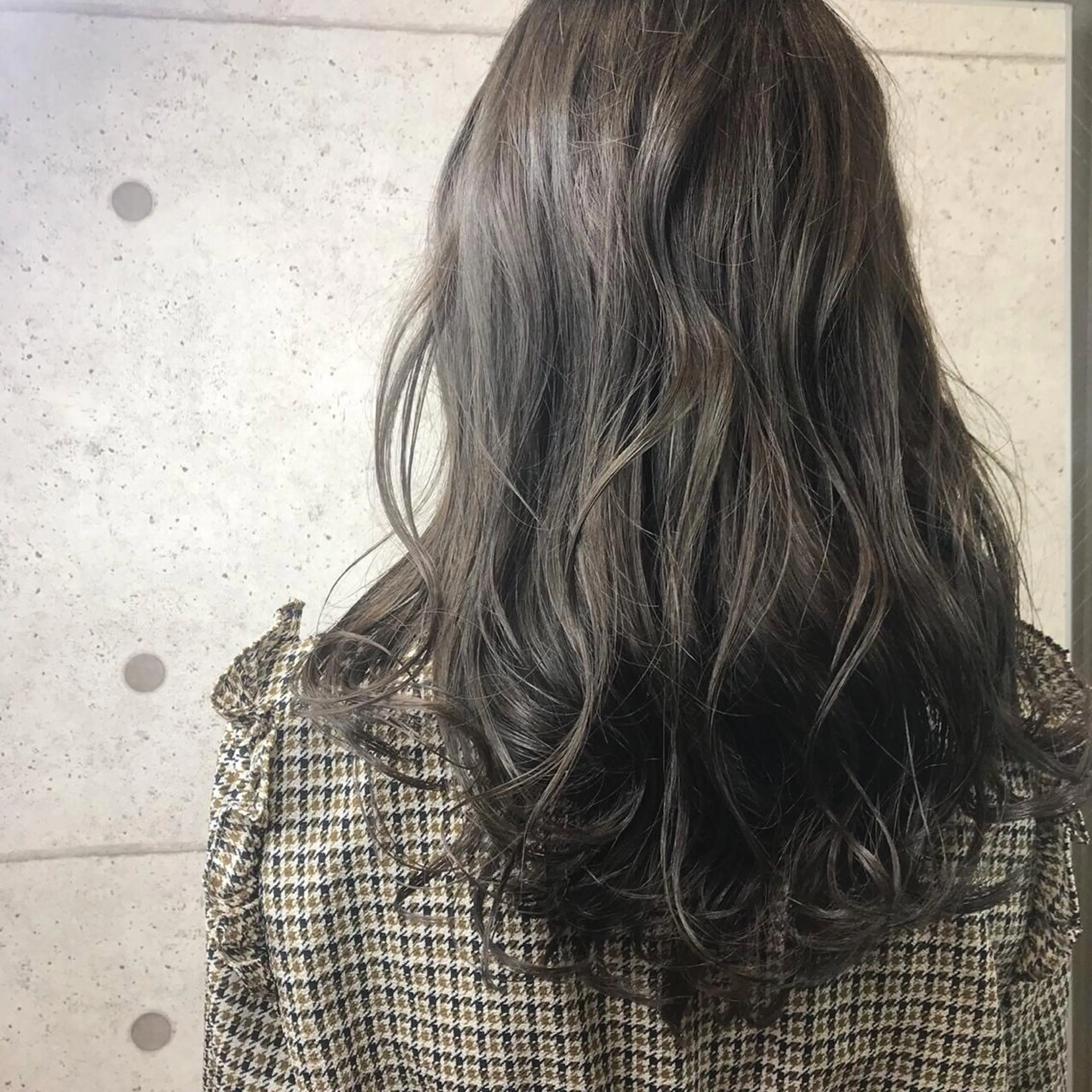 セミロング カラー 店長 大方康暉のヘアスタイル