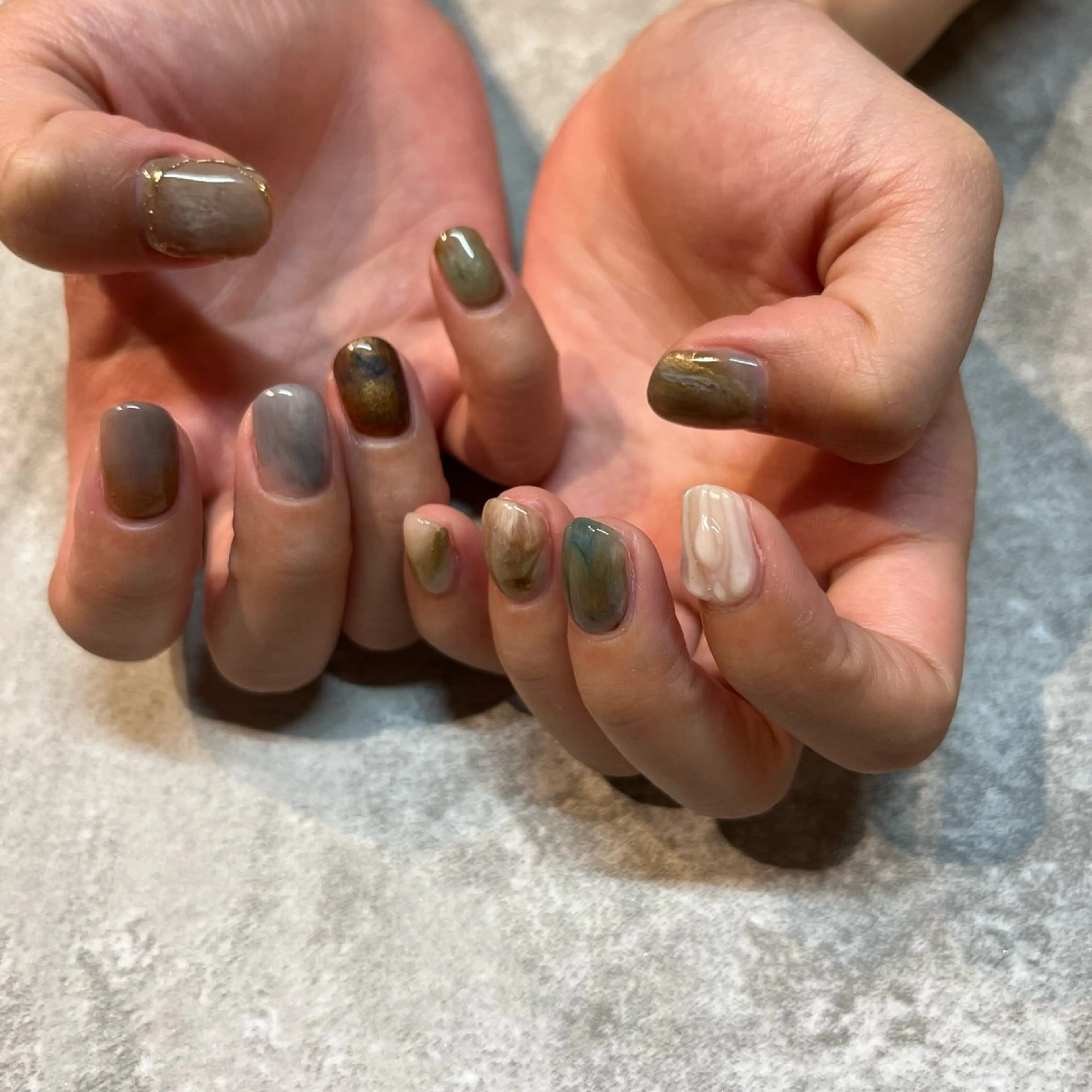 ネイル ハンドネイル Lélia nail Himariのネイルデザイン