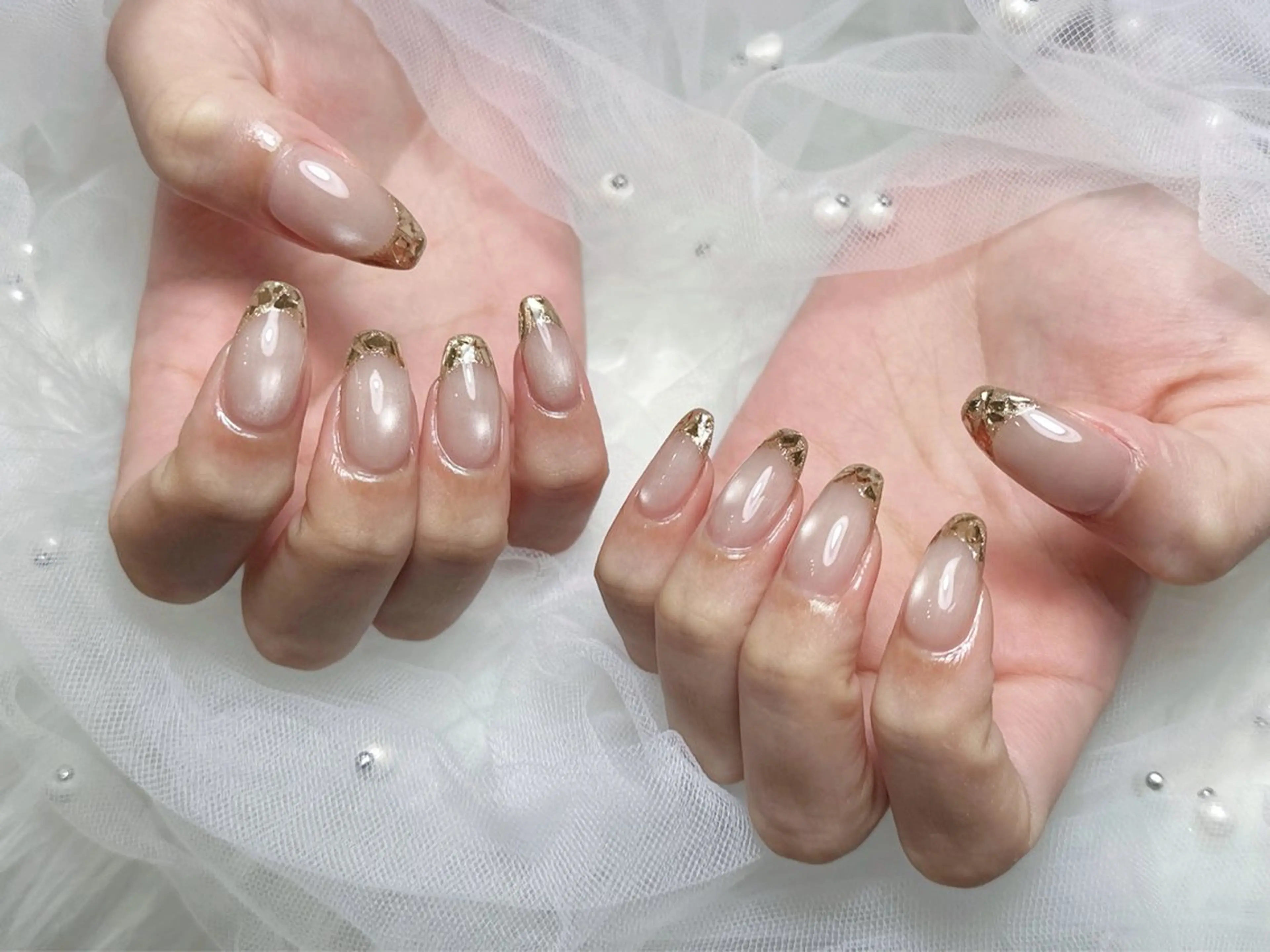 ネイル ハンドネイル 【Eclat ｴｸﾗ】nail＆beauty所属・Eclat〔ｴｸﾗ〕 MOEKA𝜗𝜚*のネイルデザイン