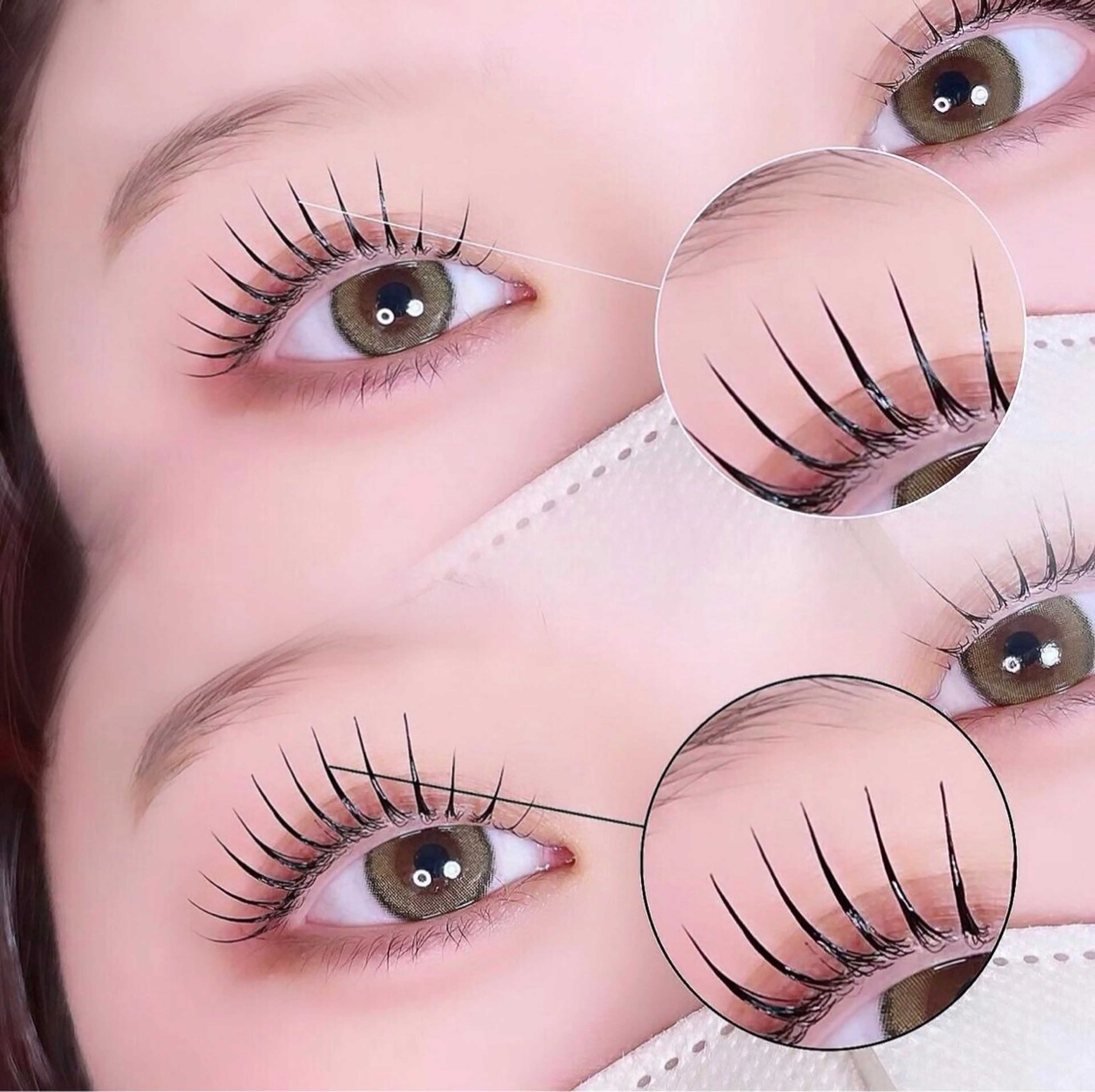 マツエク・マツパ 神田 佳奈のマツエク・マツパデザイン