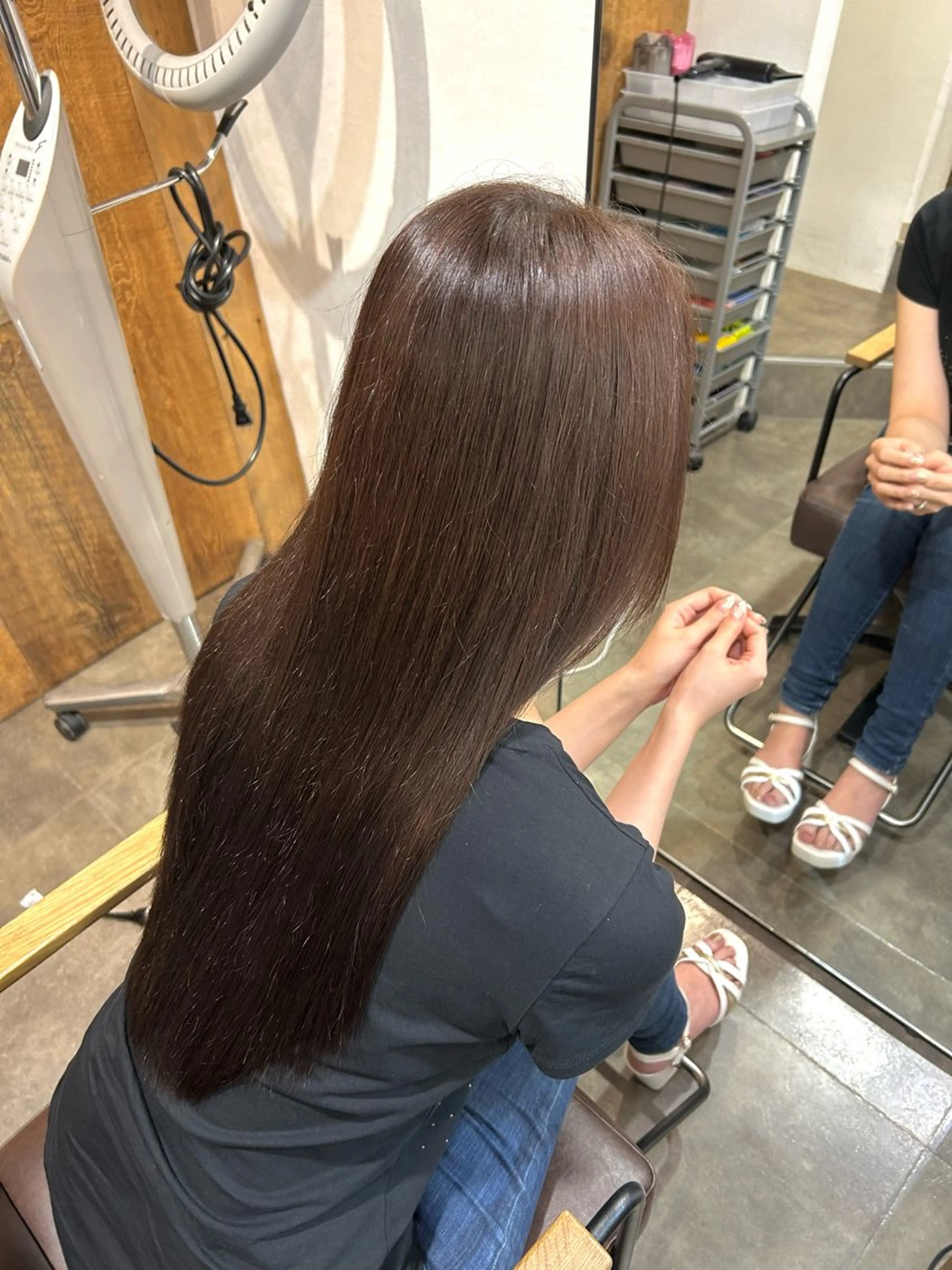 ロング ︎☀️はるき︎︎☀️ カラーモデル募集中✨のヘアスタイル