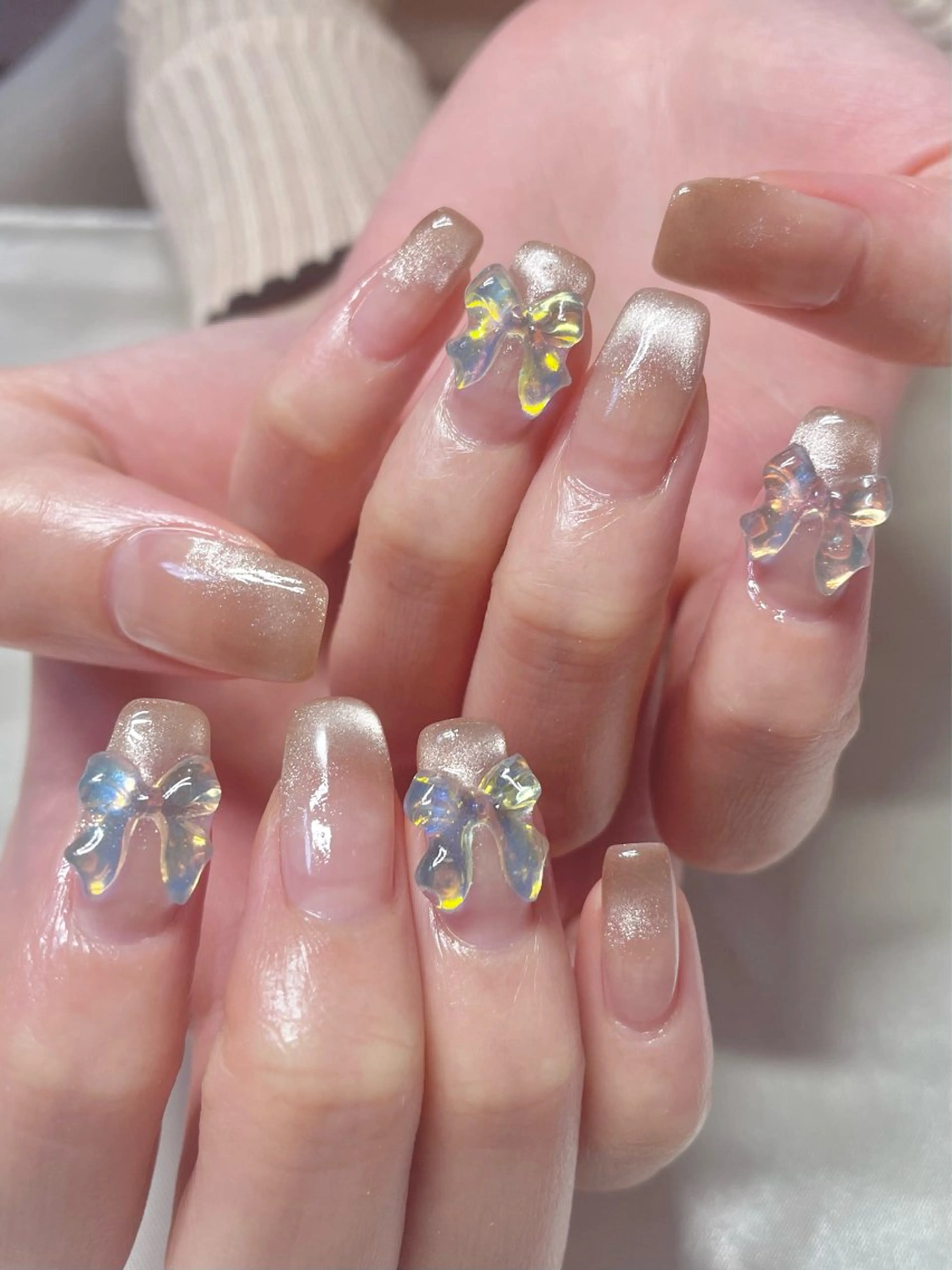 ネイル 長さ出し ハンドネイル RUMI nailのネイルデザイン