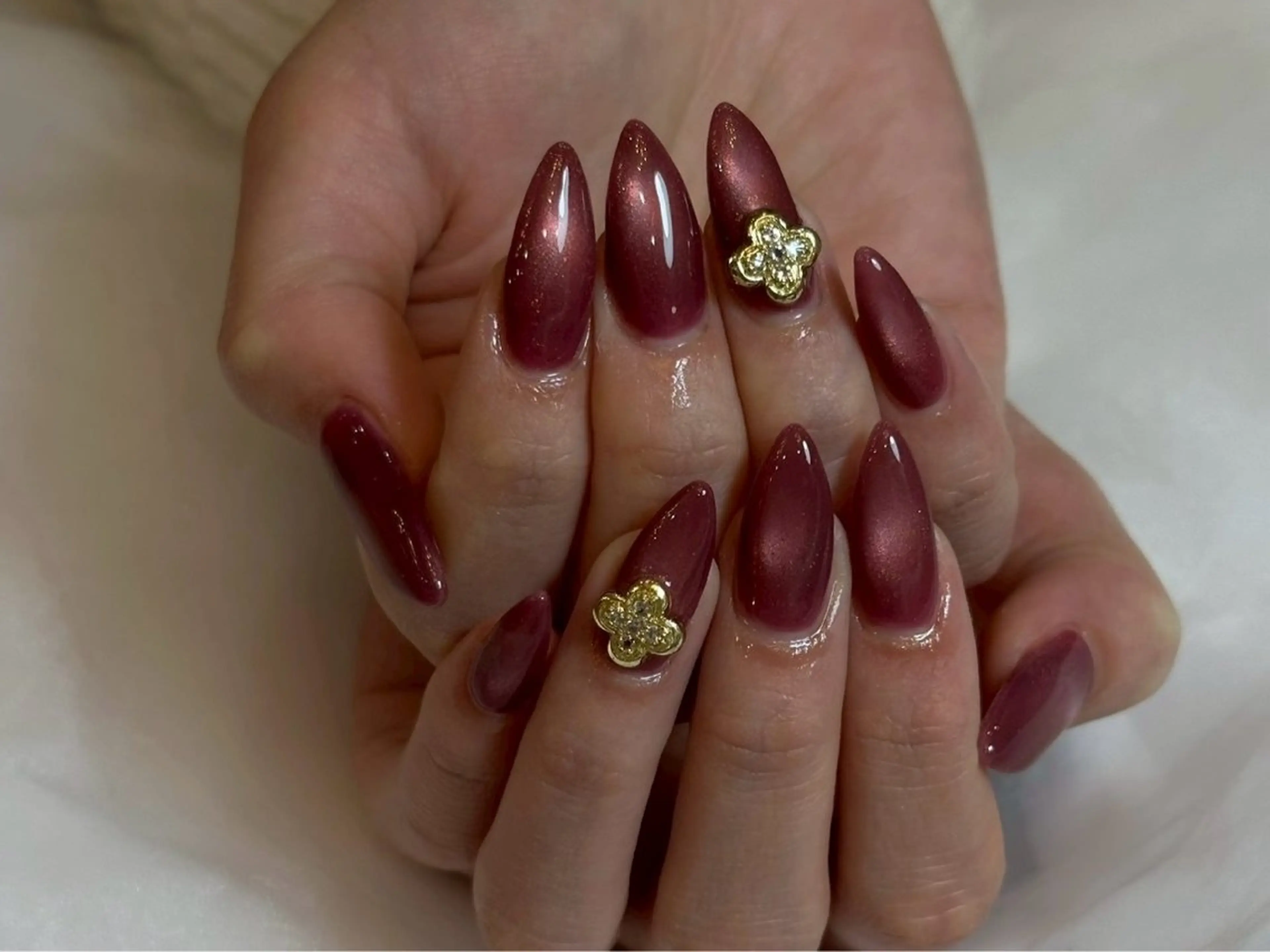 ネイル マグネットネイル ハンドネイル Rich+nail名取店所属・Rich+nail 名取🫧✨のネイルデザイン