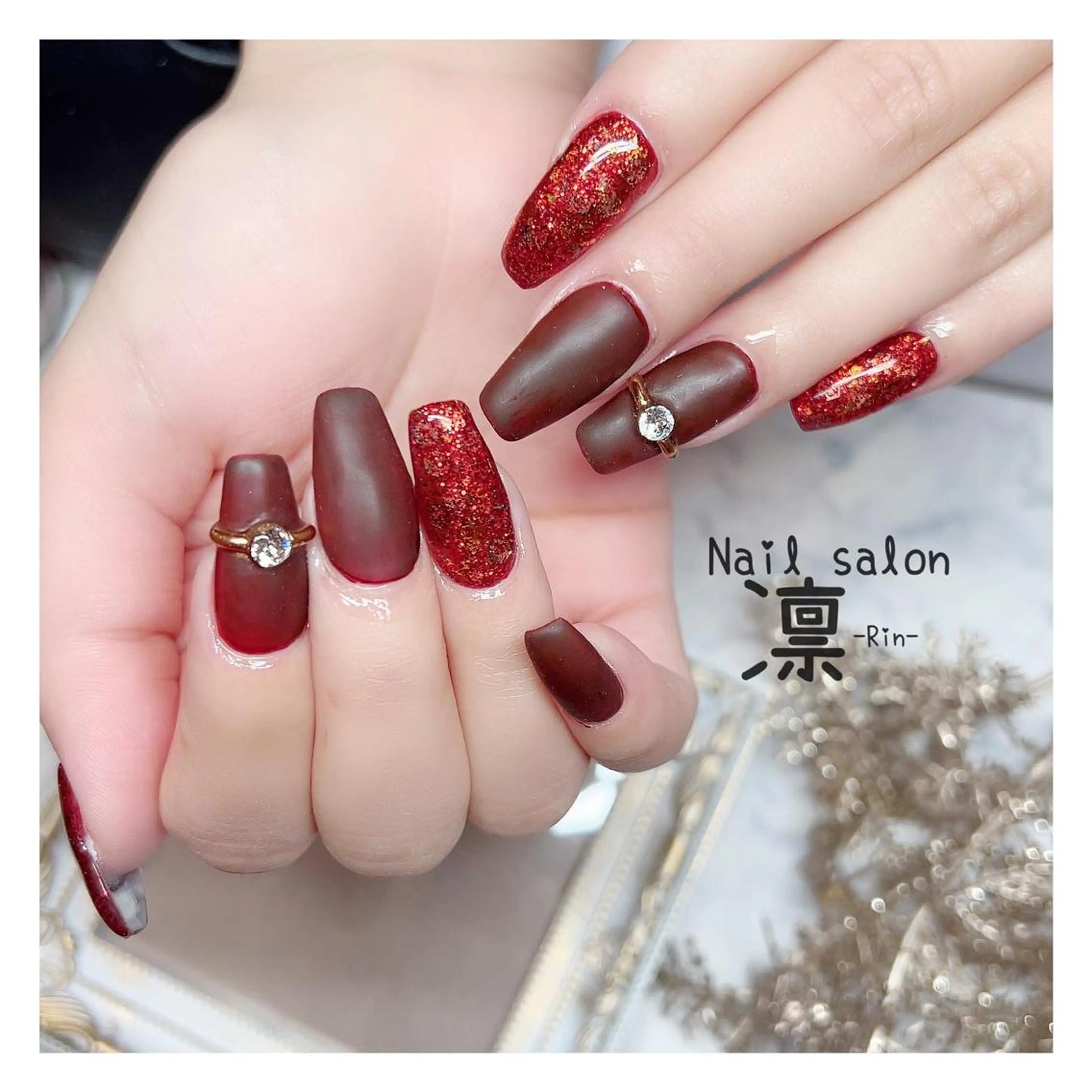 ネイル ジェルネイル private salon凛のネイルデザイン