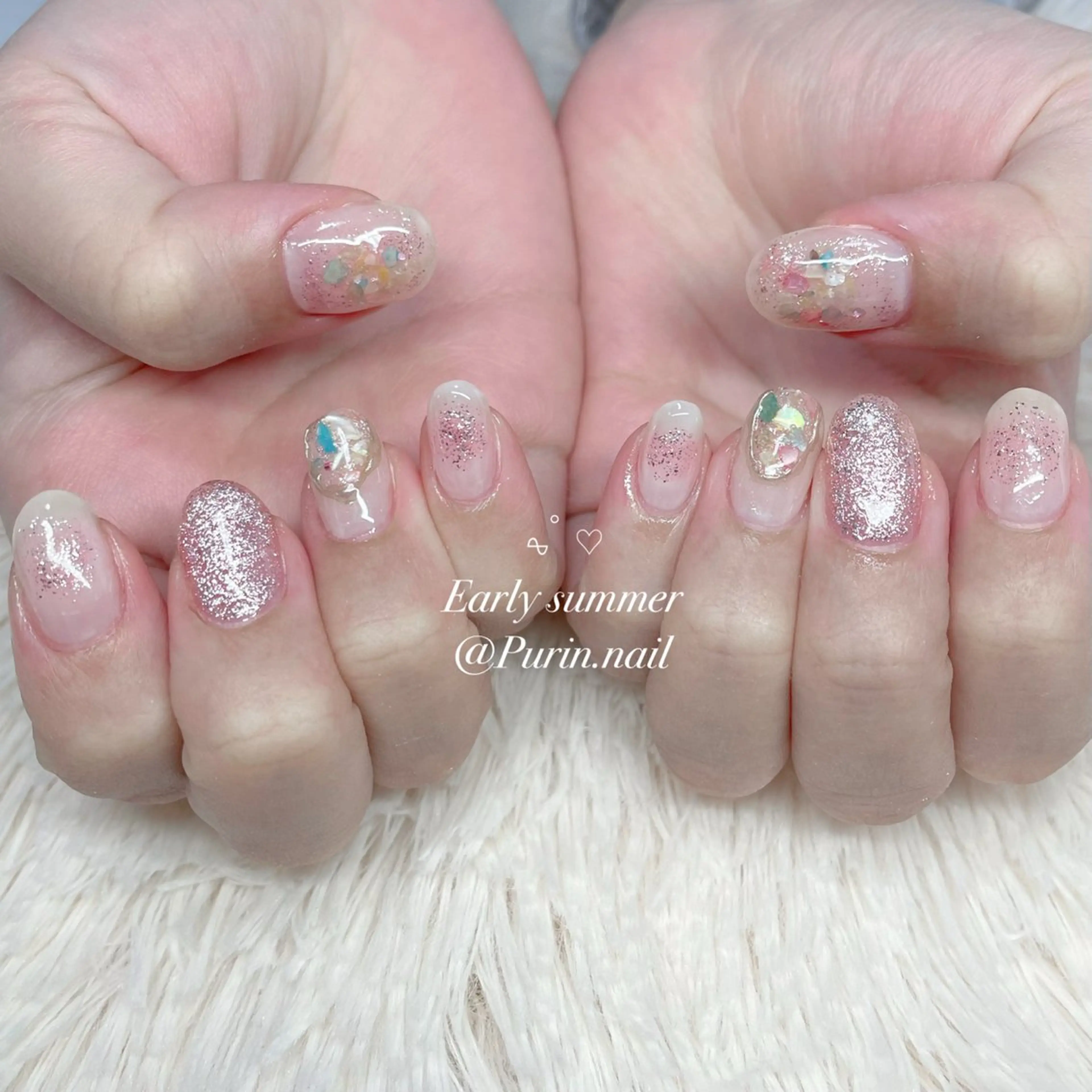 ネイル ハンドネイル Nails by Purin🍮のネイルデザイン