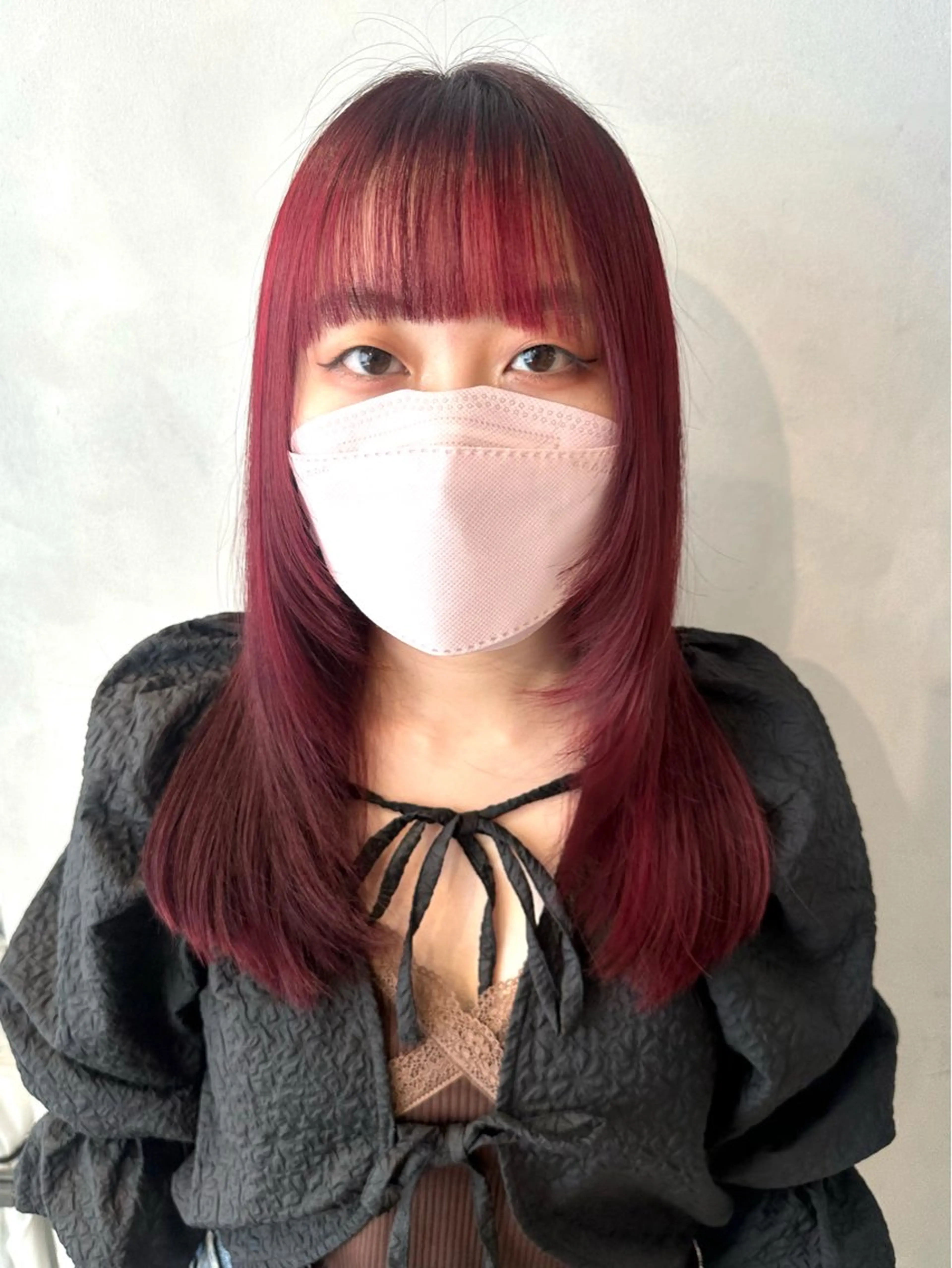 セミロング カラー ヘアカラー トリートメント デザインカラー/パー マ🦖外岡咲希🦖のヘアスタイル