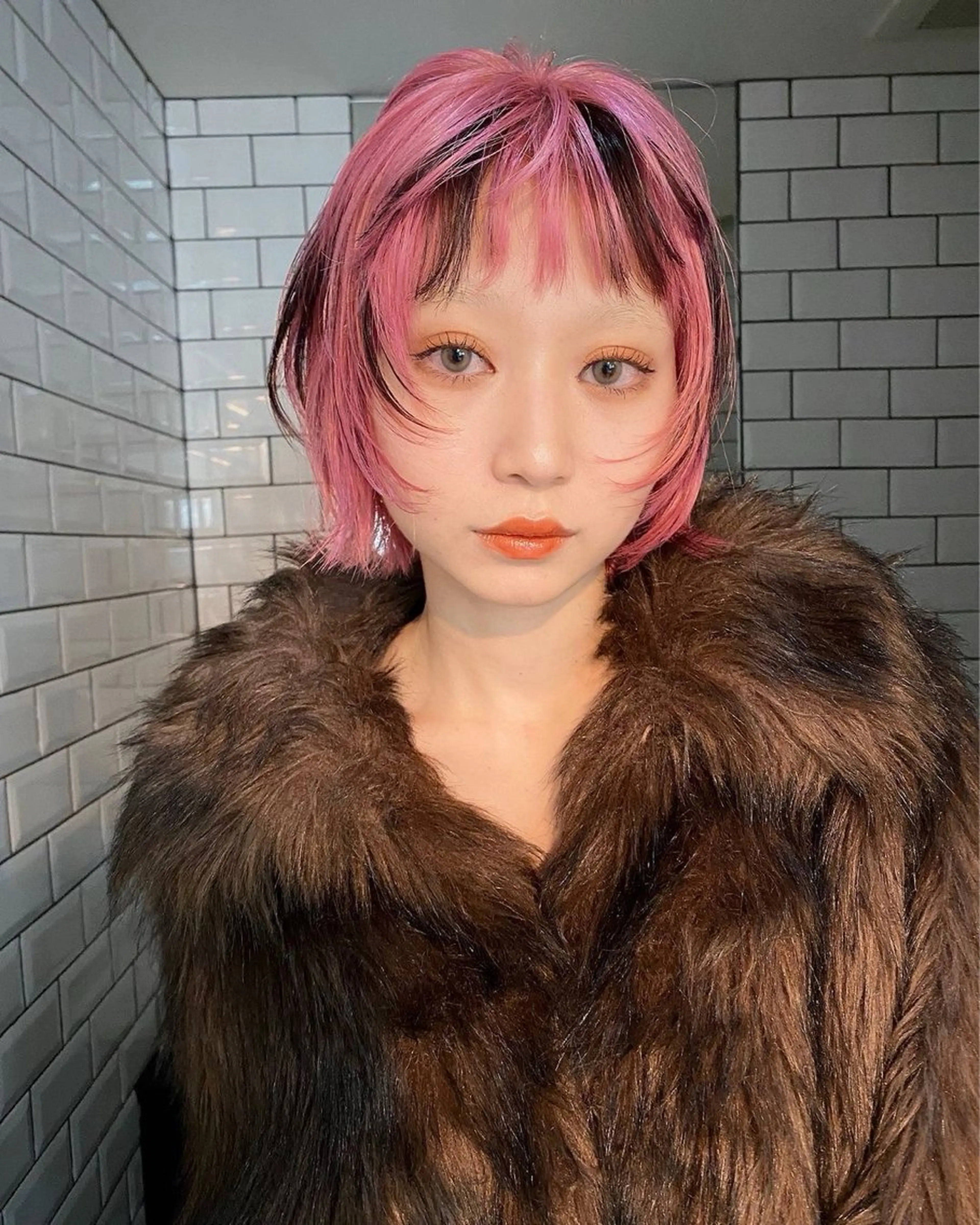 ショート ヘアカラー レイヤー/ハイトーン ✂︎ゆーぴ✂︎のヘアスタイル