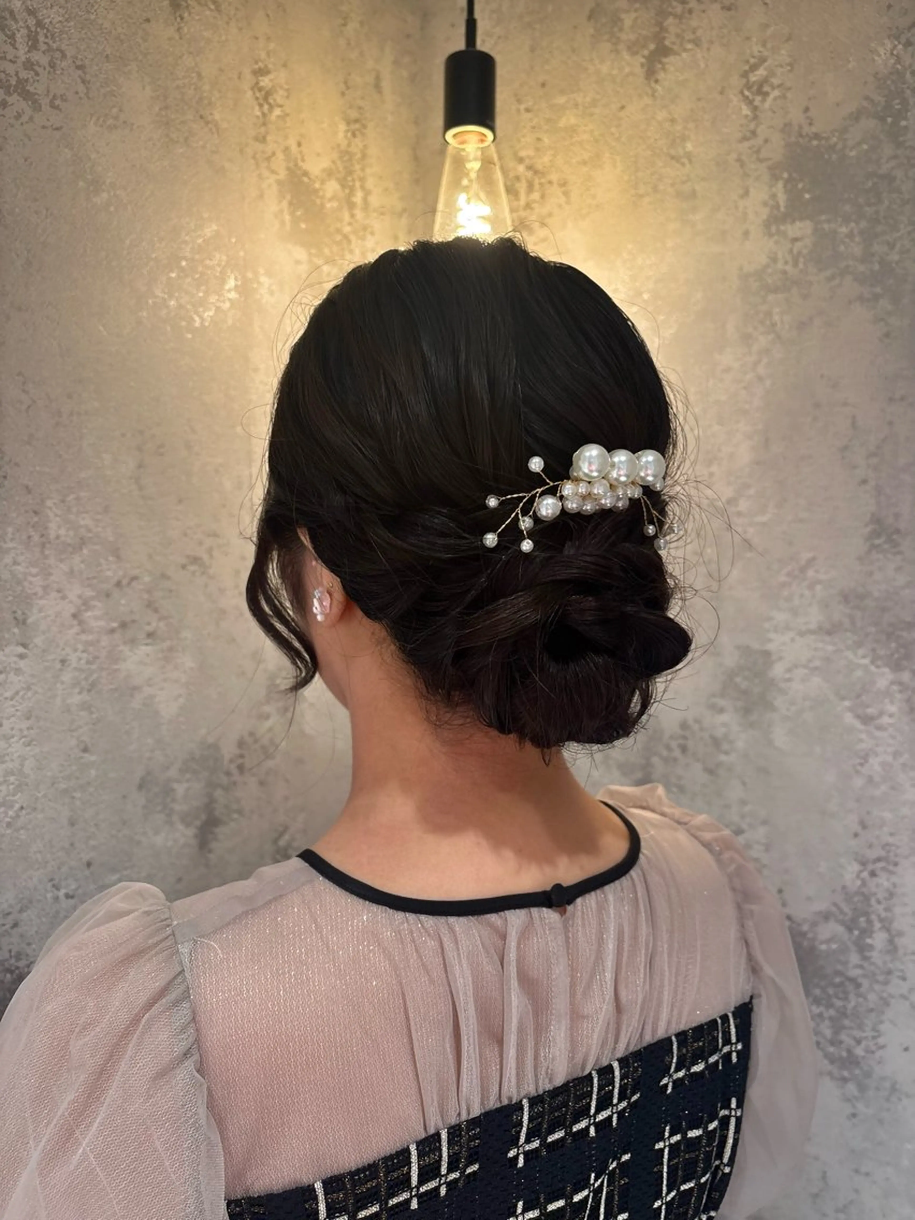 【セットメニュー✨️】ヘアセット＋耳つぼジュエリー✨️💎の写真