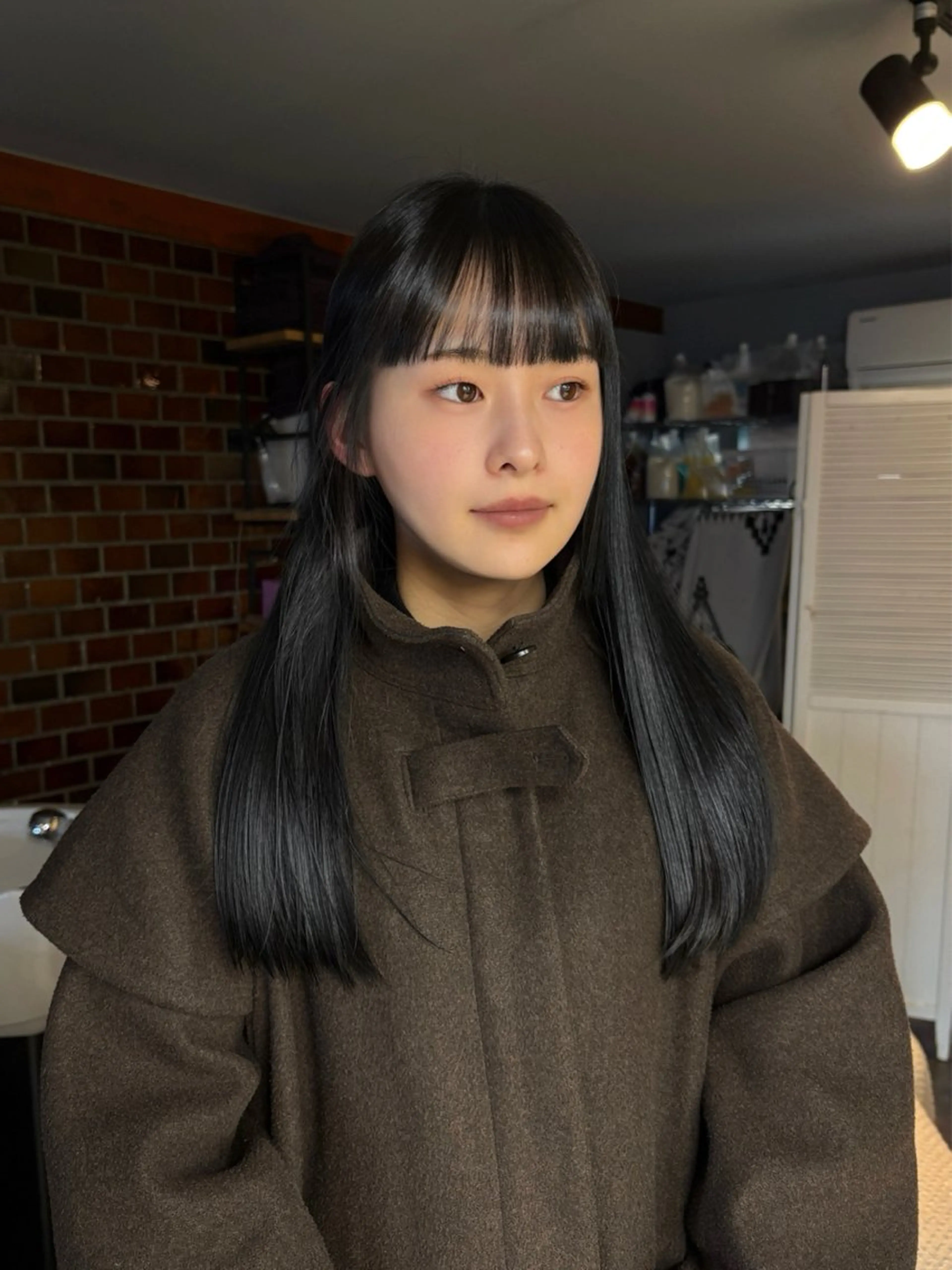 ロング カラー トリートメント Gigi 代々木所属・りこ 🐈‍⬛韓国艶カラーのヘアスタイル