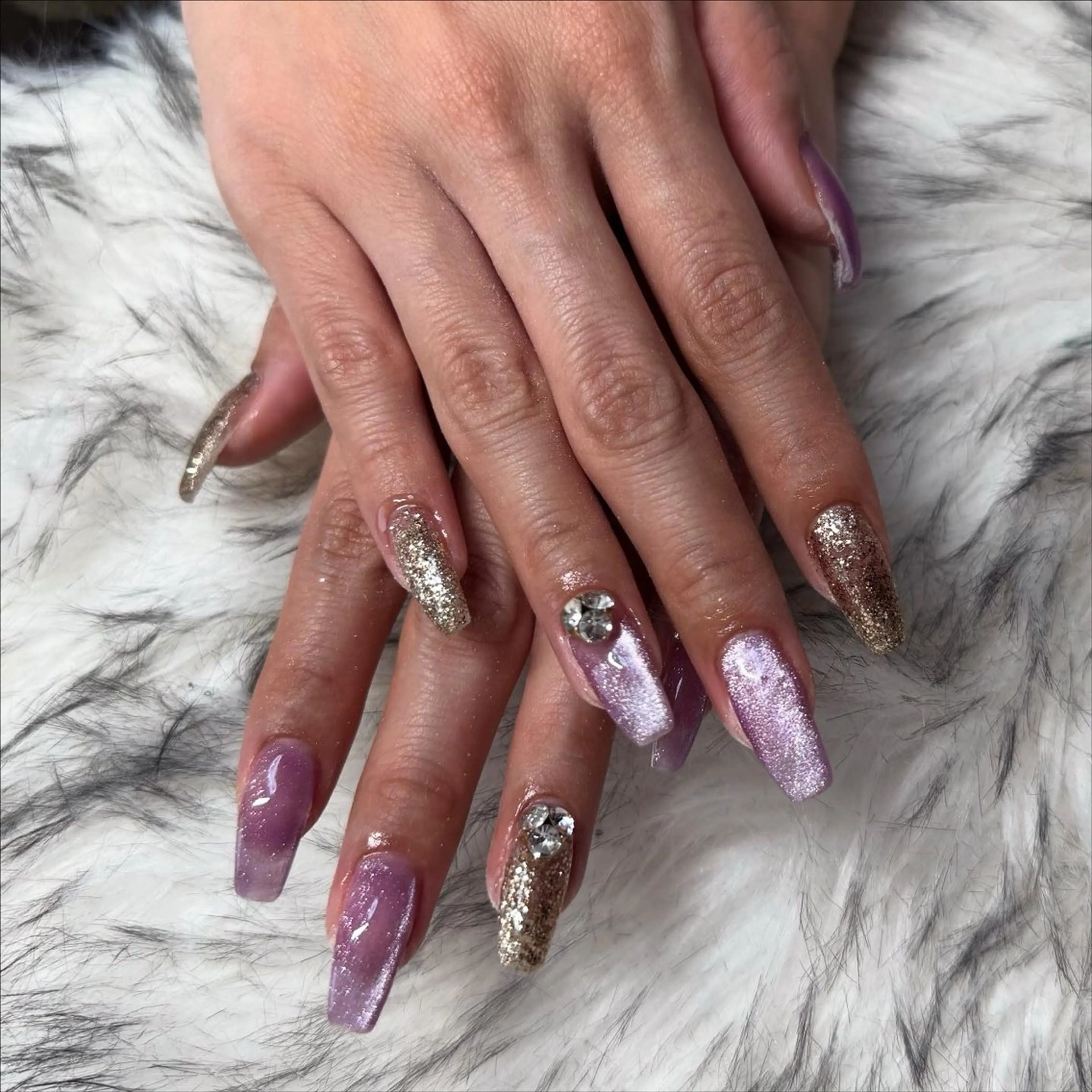 セミロング ハンドネイル mao .のネイルデザイン