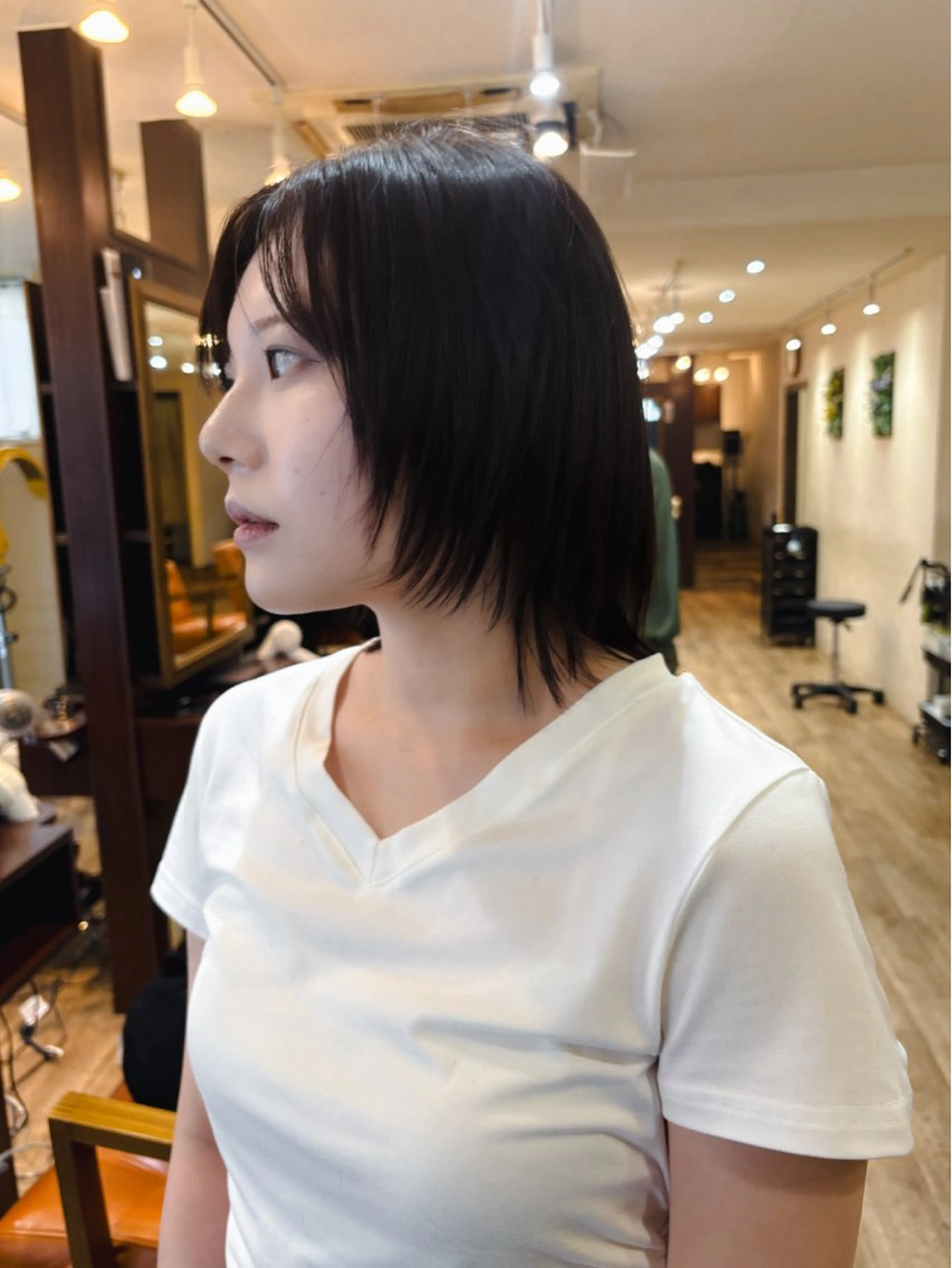ショート カット 縮毛矯正 トリートメント Miyamoto Yasuchikaのヘアスタイル