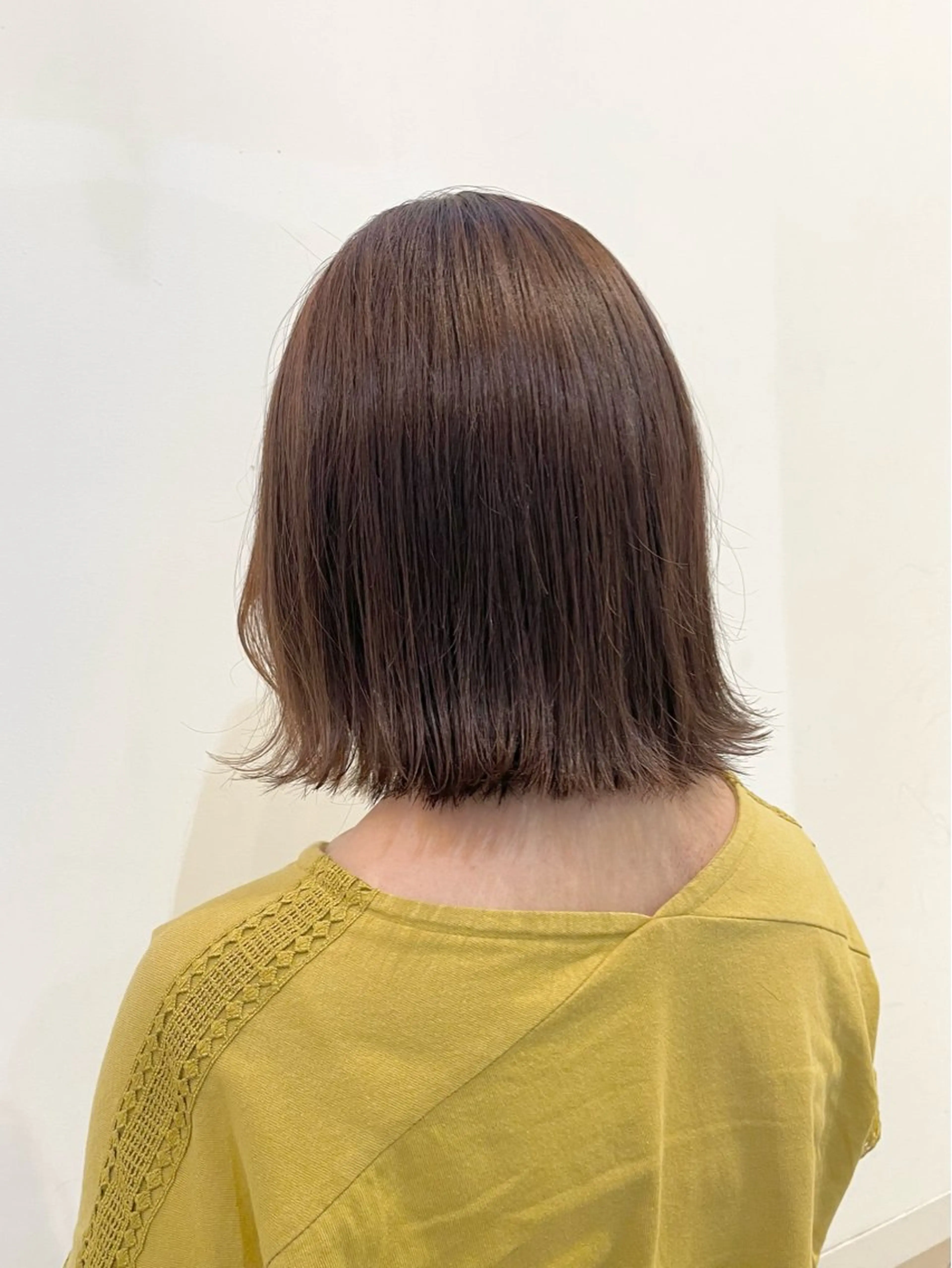 ショート カラー カット ヘアカラー トリートメント 髪質改善カラー🤍 エクステ✨君島由実子のヘアスタイル