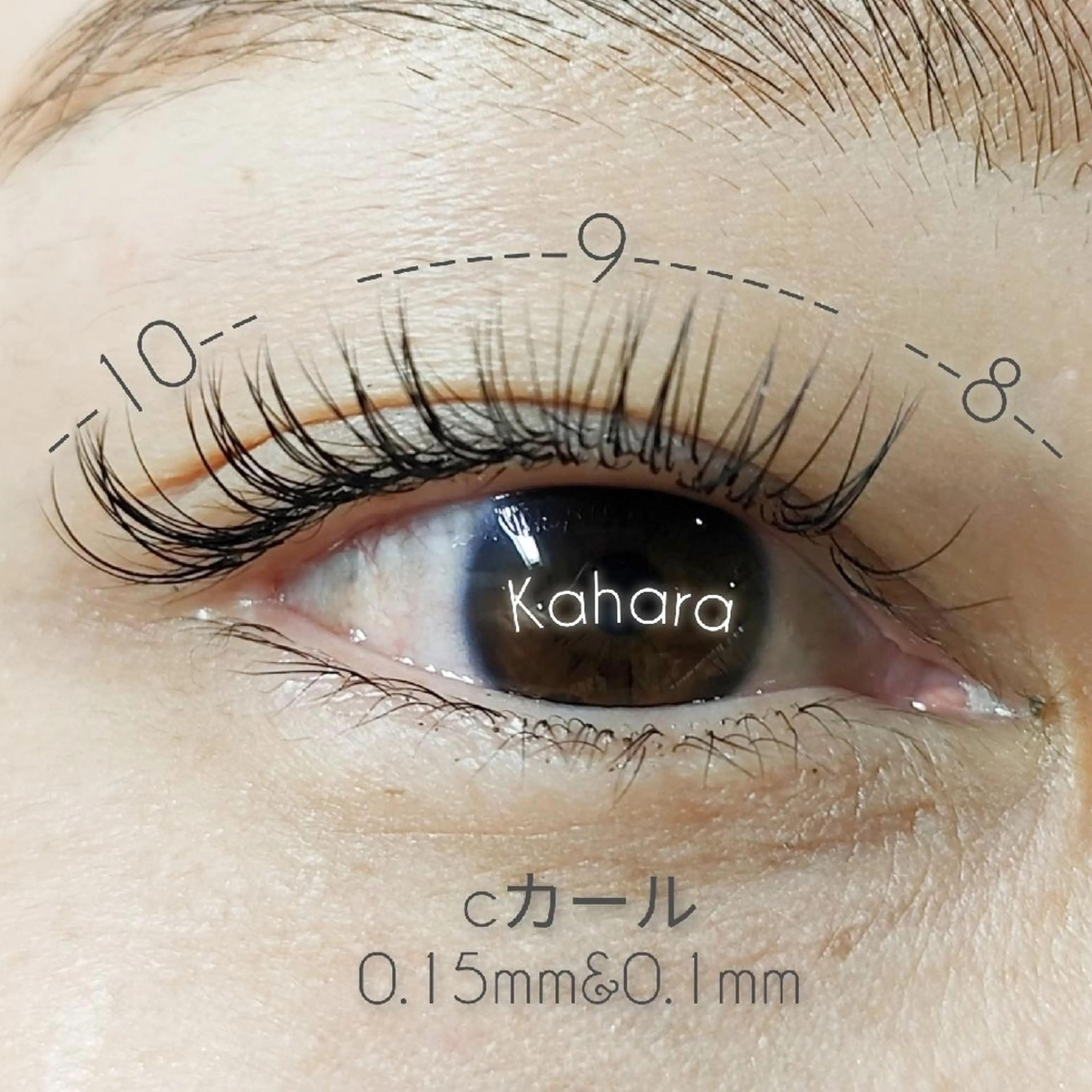 マツエク・マツパ M's　nail所属・emma. nakamuraのマツエク・マツパデザイン