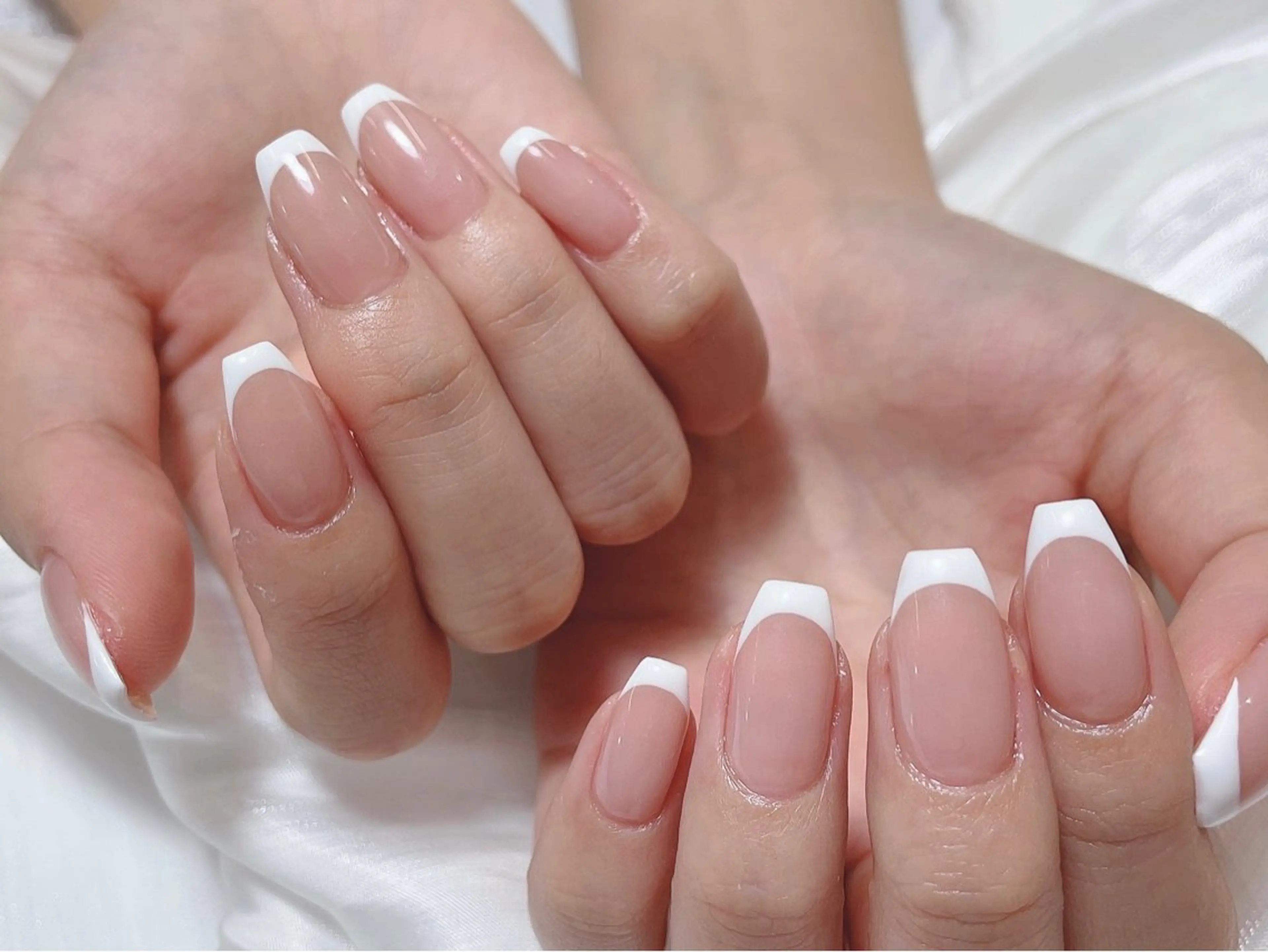 ネイル チークネイル フットネイル フレンチネイル ジェルネイル ガーリー ハンドネイル Liora ネイルサロン所属・Liora nail salonのネイルデザイン