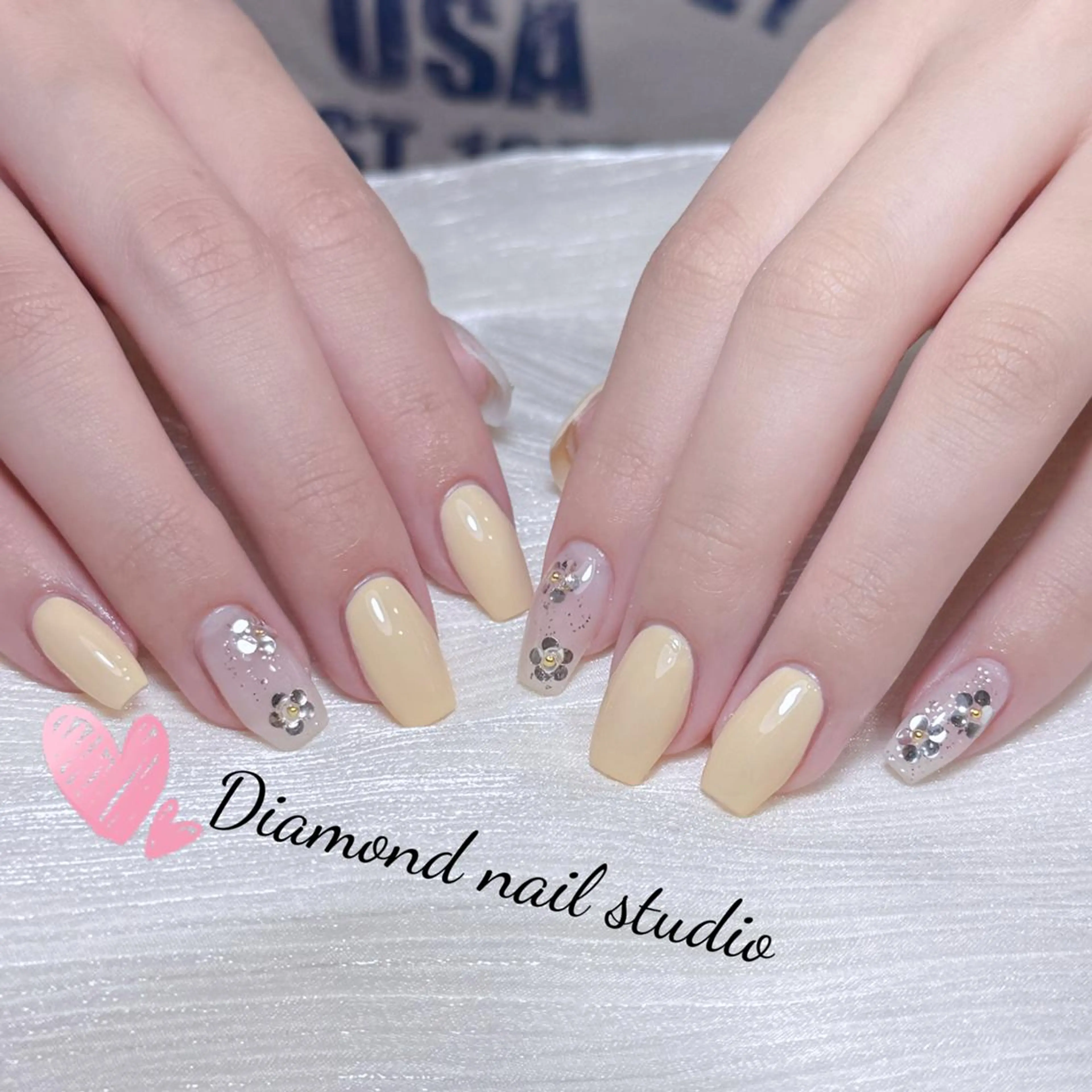 ネイル Diamond 🧚🏻♀️のネイルデザイン