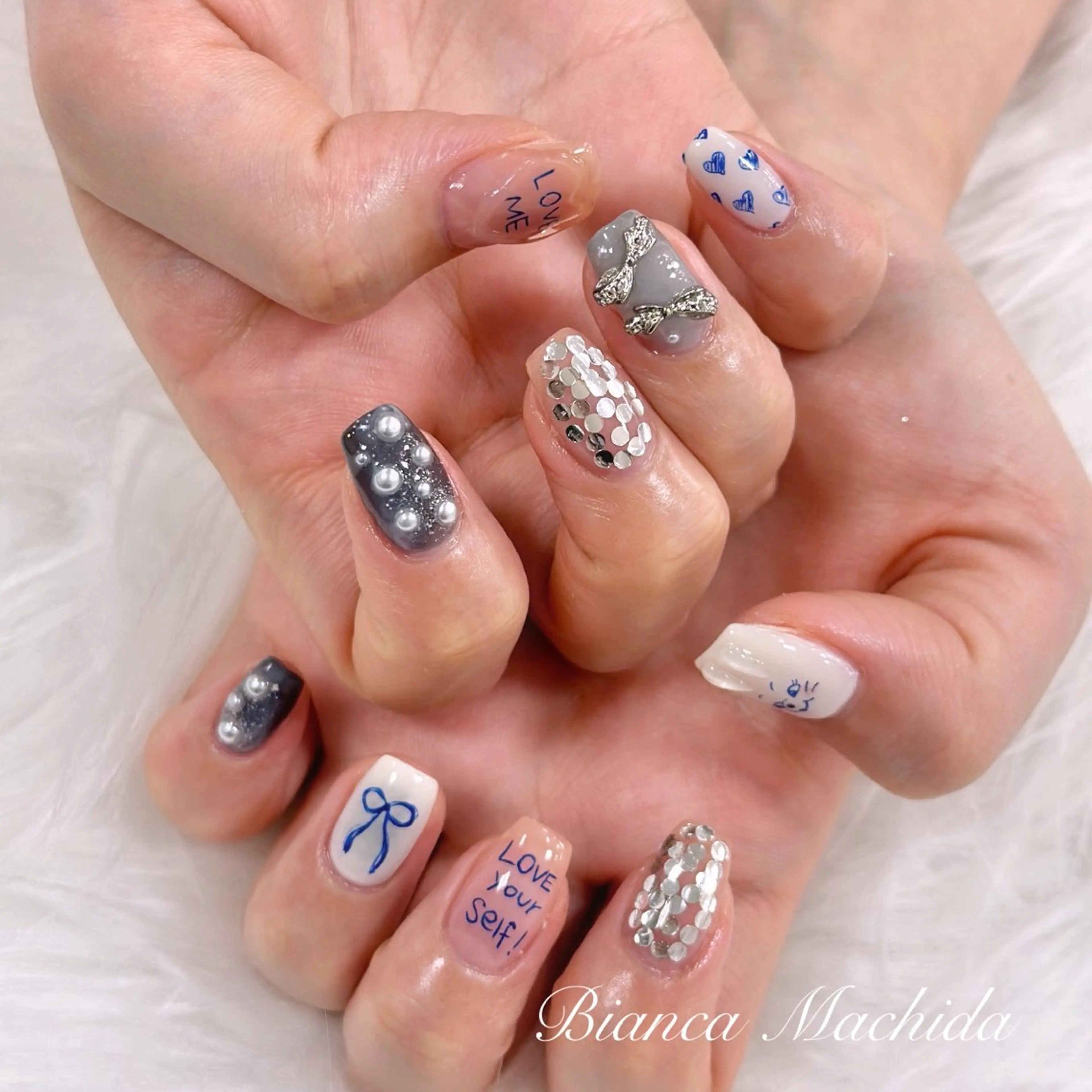 ネイル ハンドネイル Bianca👼🏻 OIKAWAのネイルデザイン